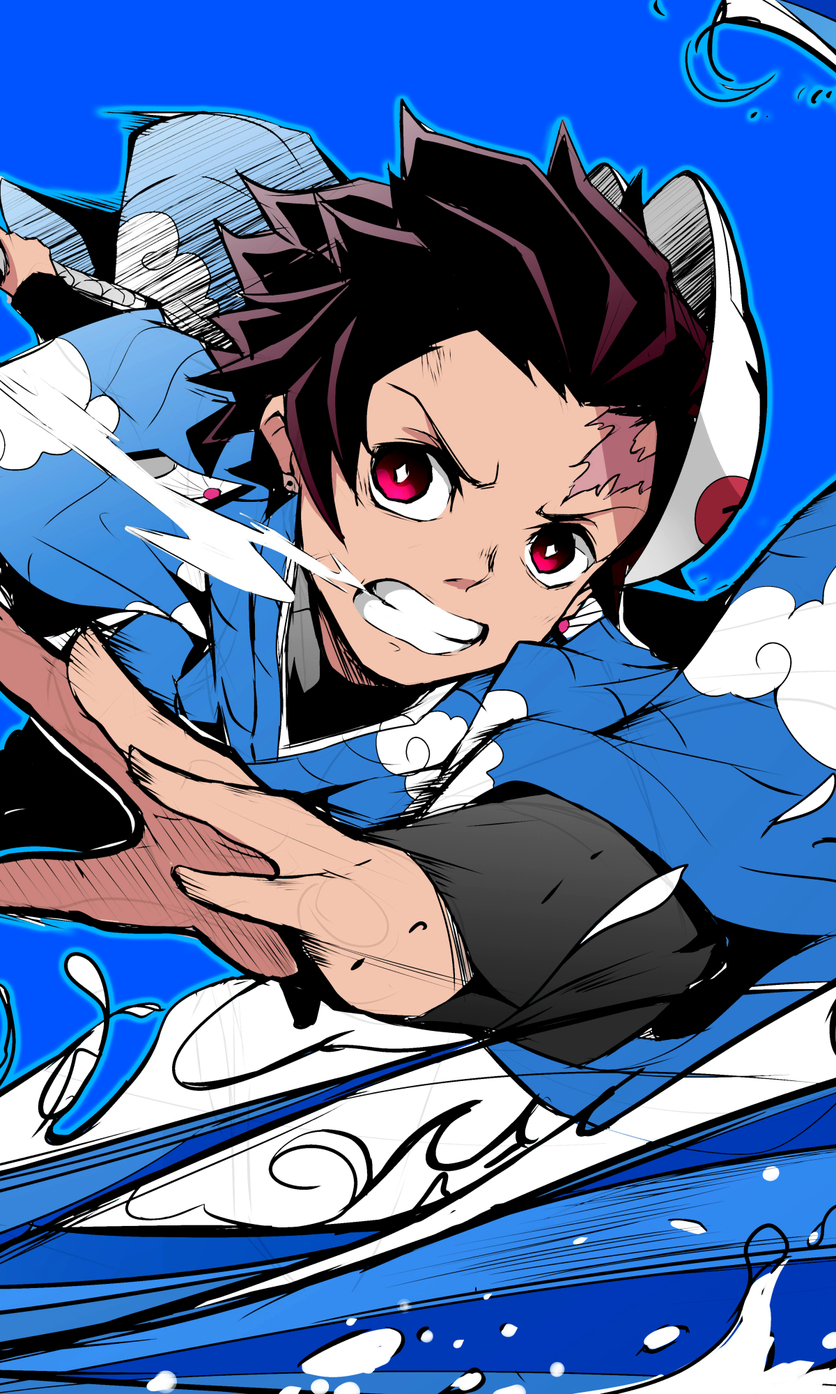Download mobile wallpaper Anime, Demon Slayer: Kimetsu No Yaiba, Tanjiro Kamado for free.