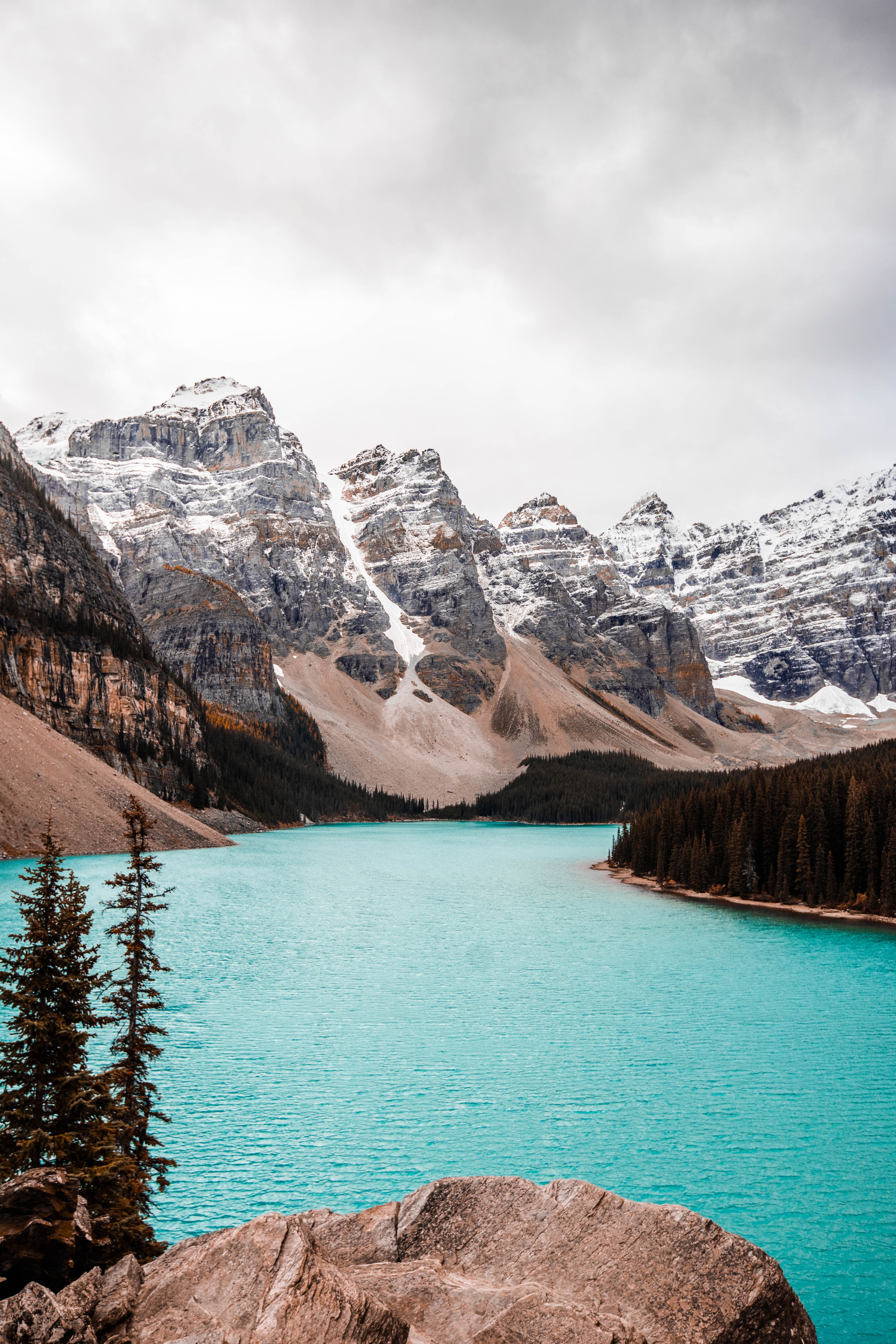 PCデスクトップに自然, 山脈, 湖, 水, 風景画像を無料でダウンロード