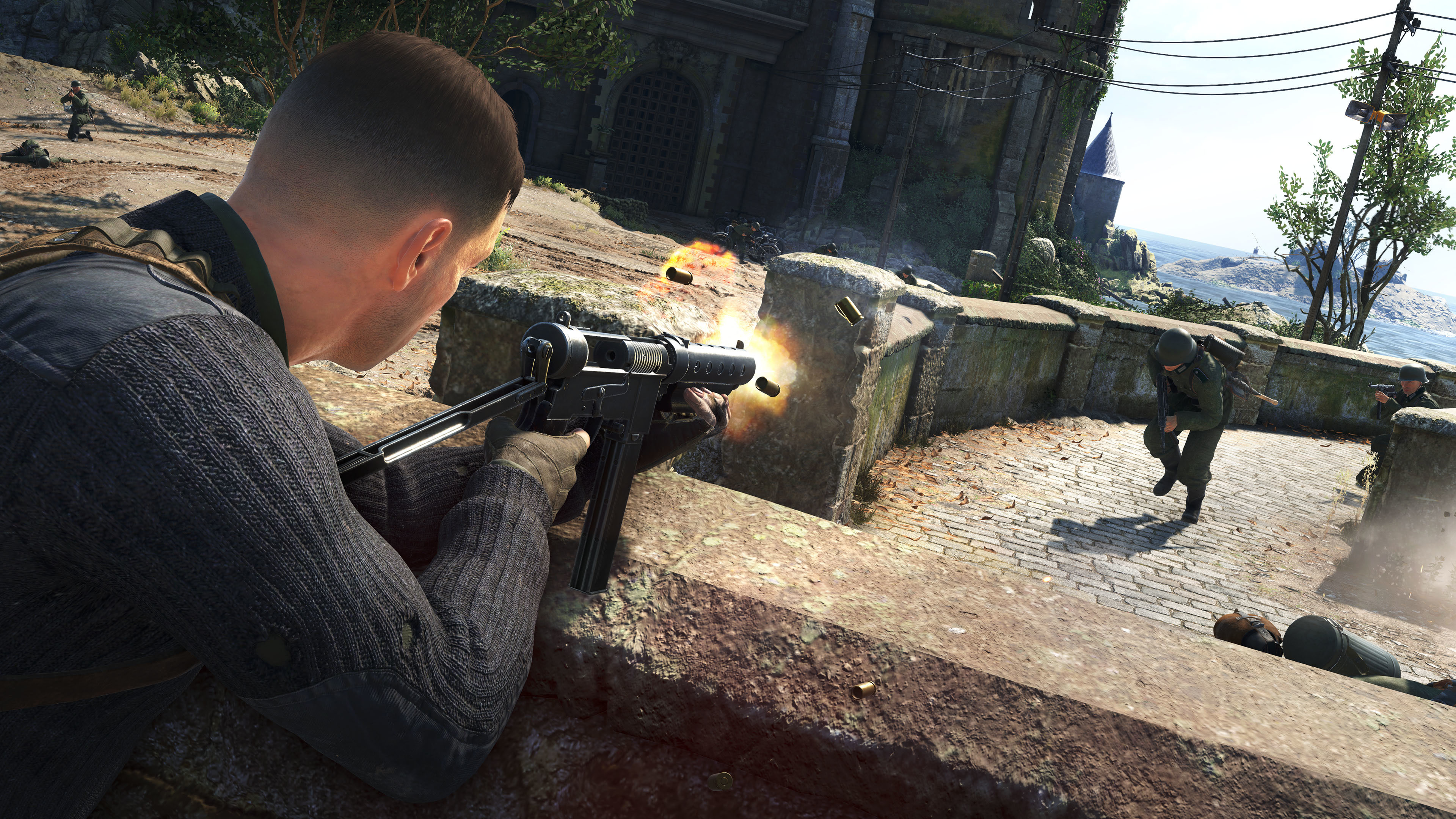 Laden Sie Sniper Elite 5 HD-Desktop-Hintergründe herunter