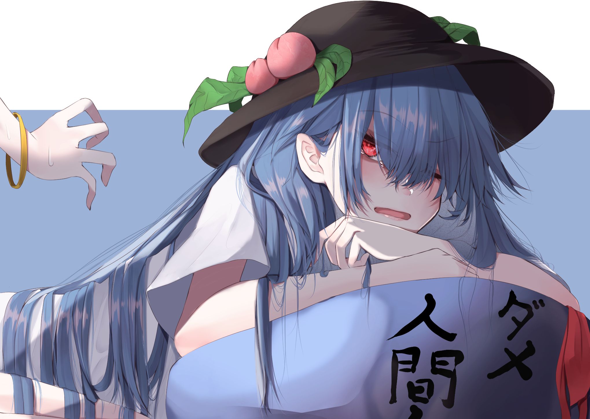 Free download wallpaper Anime, Touhou, Tenshi Hinanawi on your PC desktop