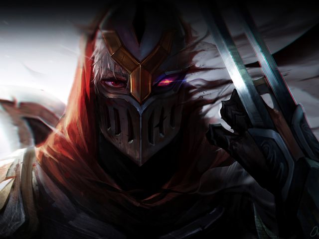 Handy-Wallpaper League Of Legends, Computerspiele, Zed (Liga Der Legenden) kostenlos herunterladen.