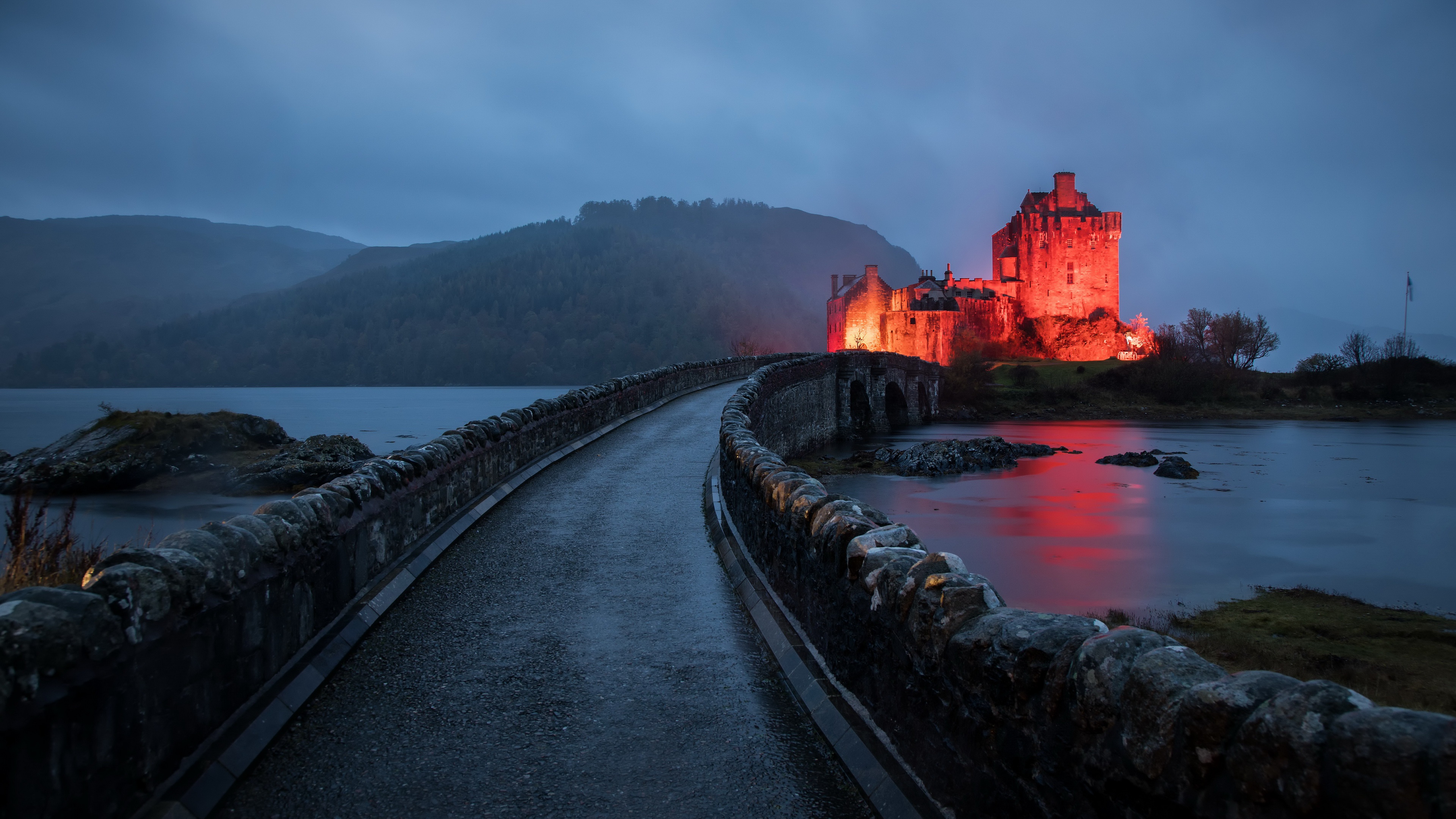 493923 скачать картинку шотландия, замки, сделано человеком, замок эйлен донан, замок - обои и заставки бесплатно