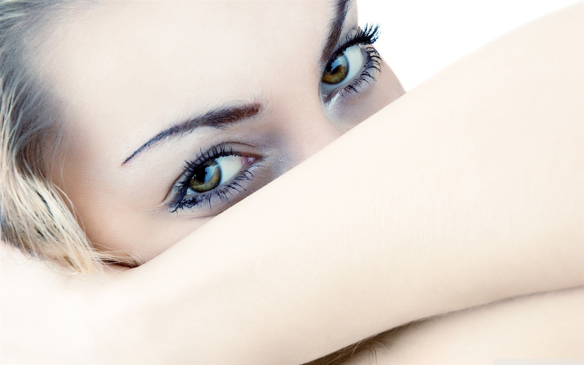 Free download wallpaper Eye, Women on your PC desktop