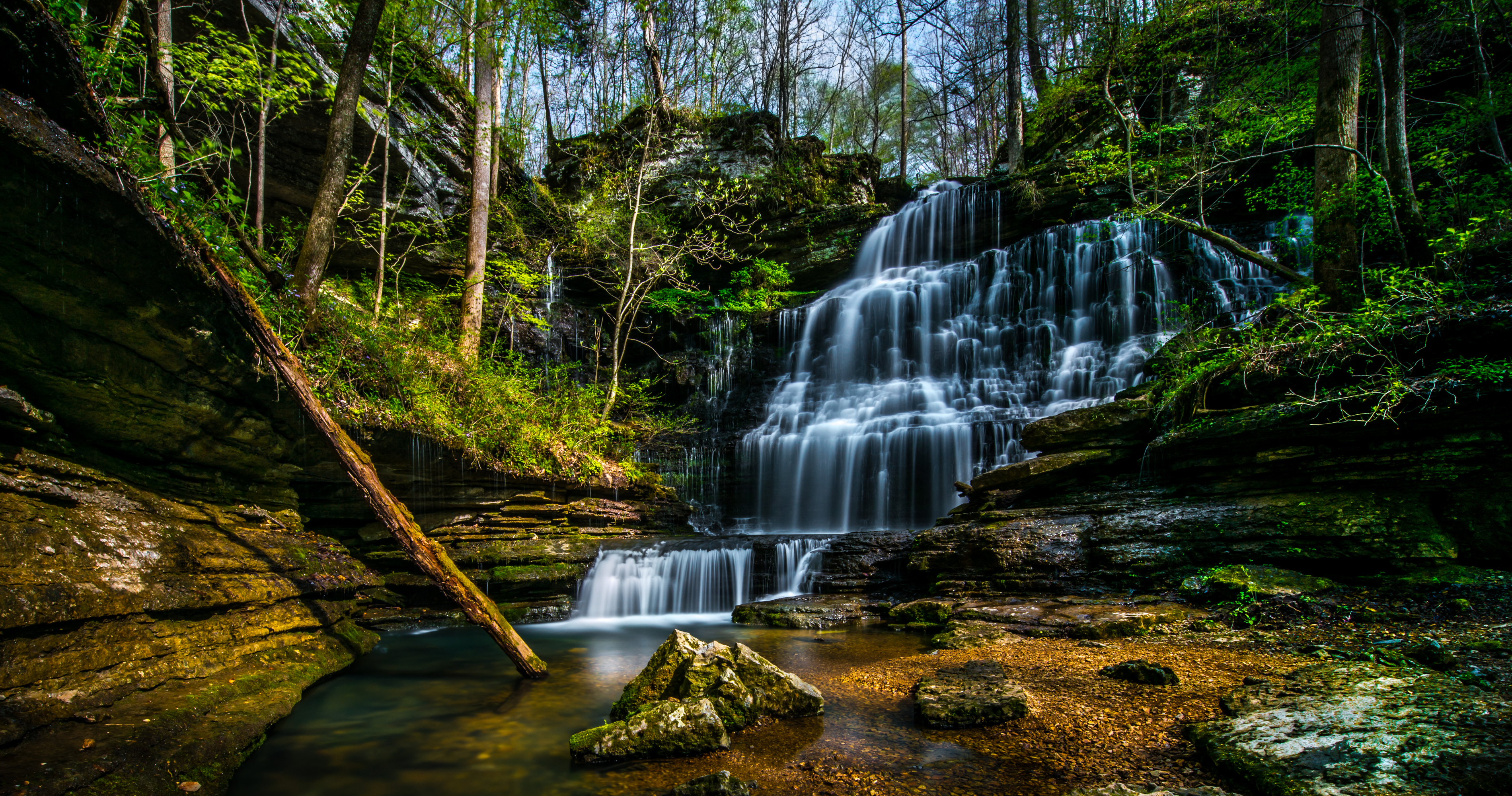 Free download wallpaper Nature, Waterfalls, Waterfall, Earth on your PC desktop