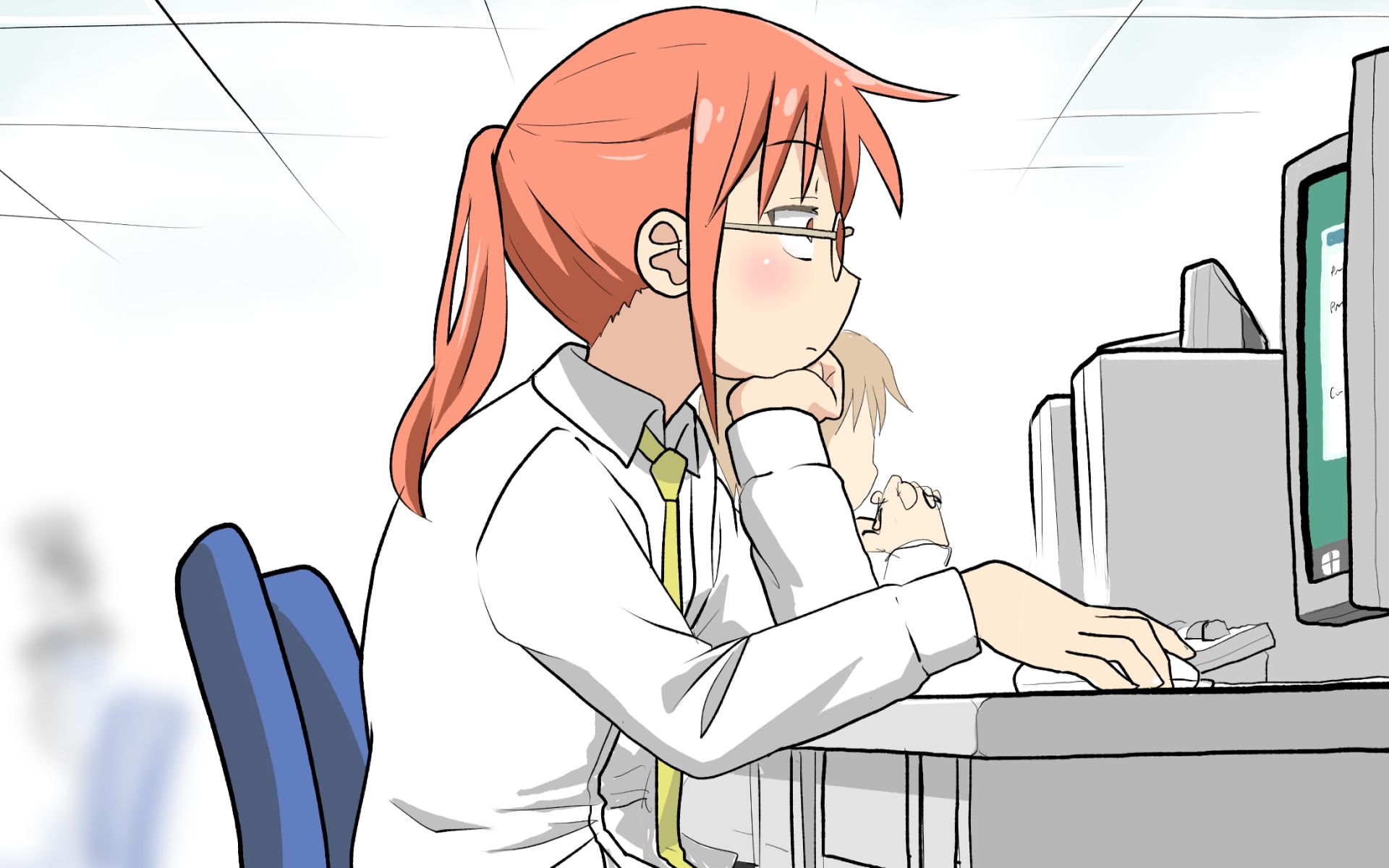 Laden Sie das Animes, Kobayashi San Chi No Maid Dragon, Kobayashi (Fräulein Kobayashis Drachenmädchen)-Bild kostenlos auf Ihren PC-Desktop herunter