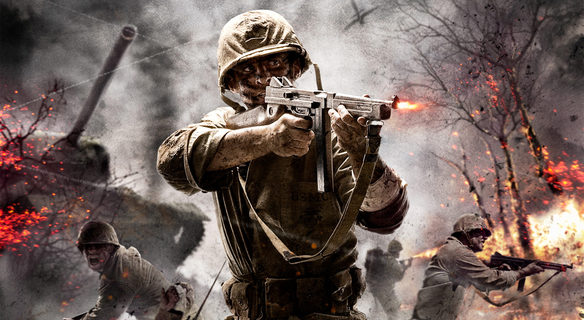 Скачать обои Call Of Duty Мир В Войне на телефон бесплатно