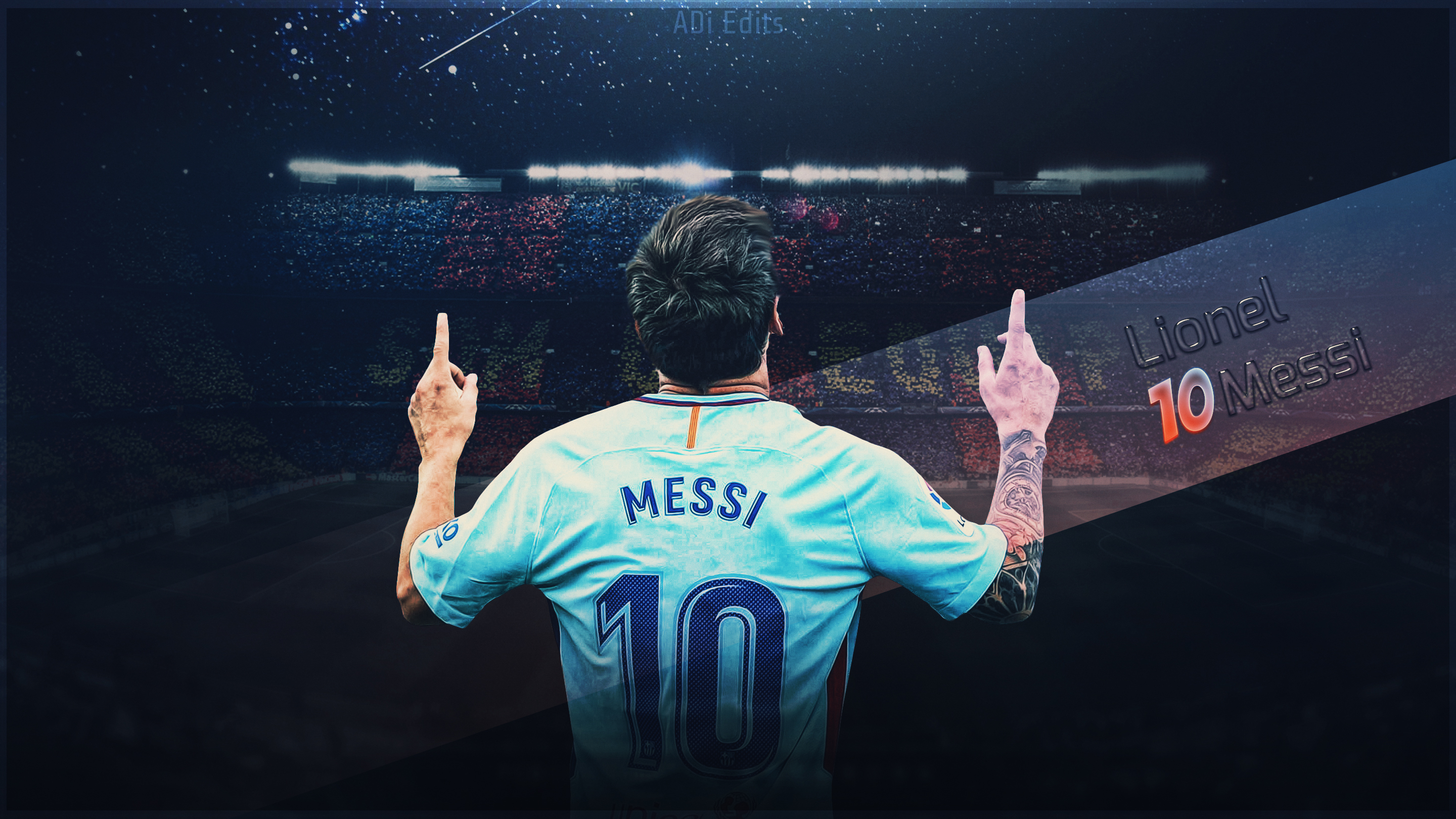 Download mobile wallpaper Sports, Soccer, Fc Barcelona, Lionel Messi, Camp Nou for free.