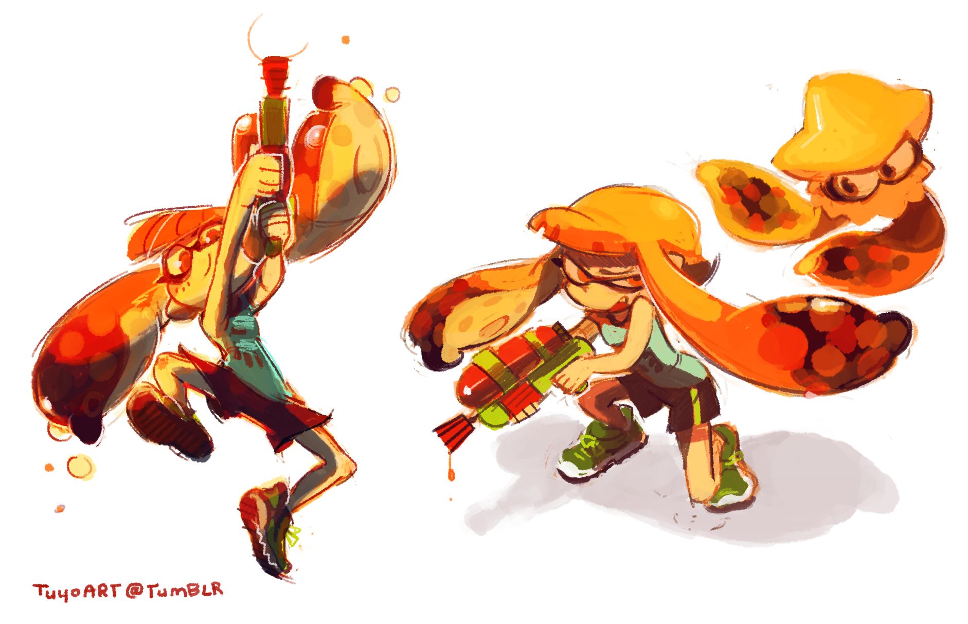 Download mobile wallpaper Video Game, Splatoon for free.