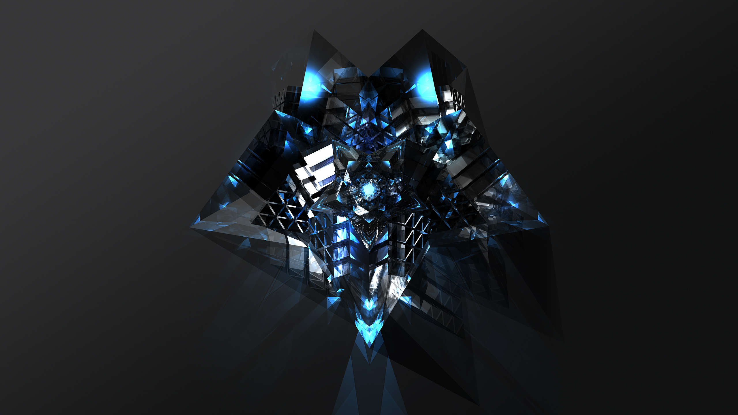 abstract, facets, diamond