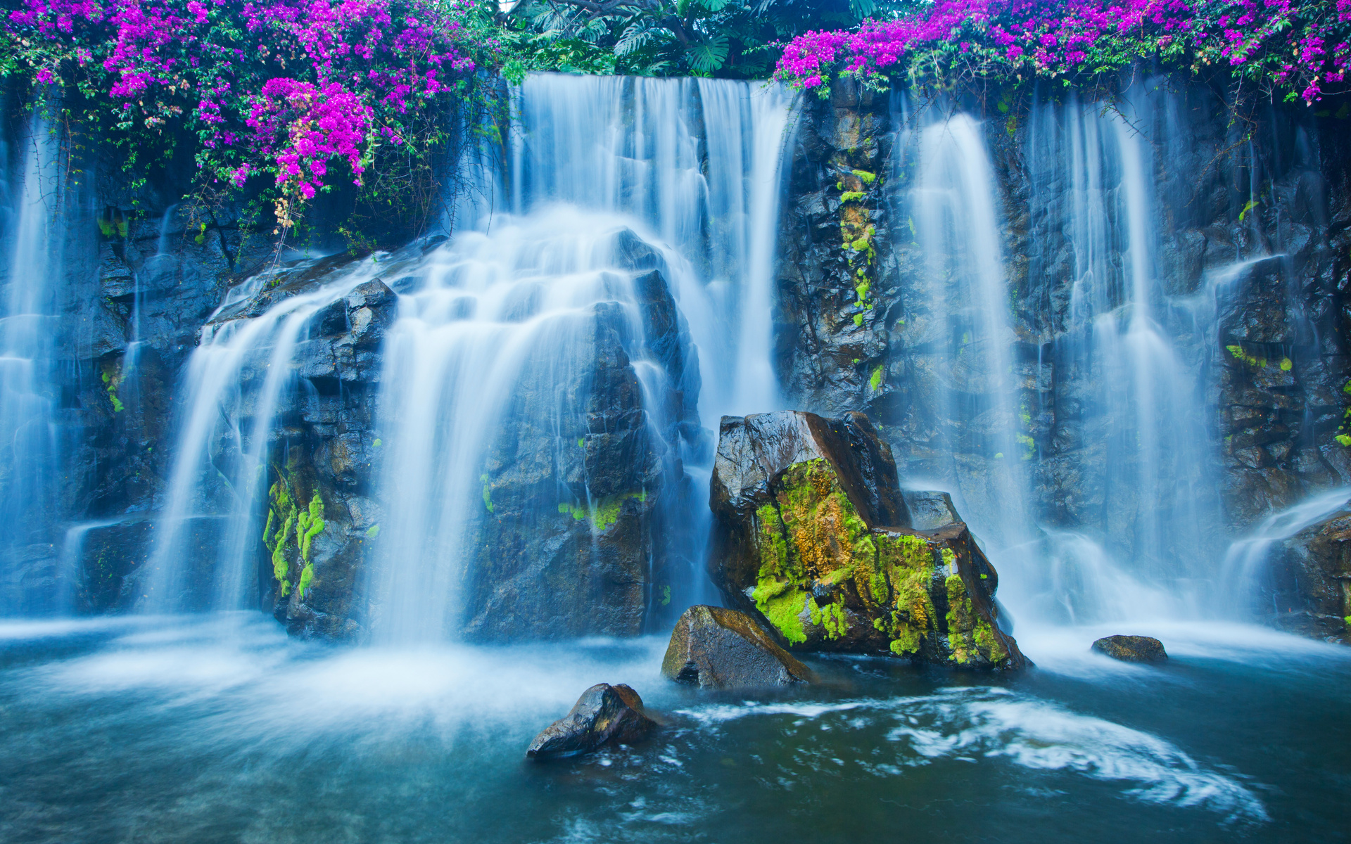 Free download wallpaper Waterfall, Earth on your PC desktop