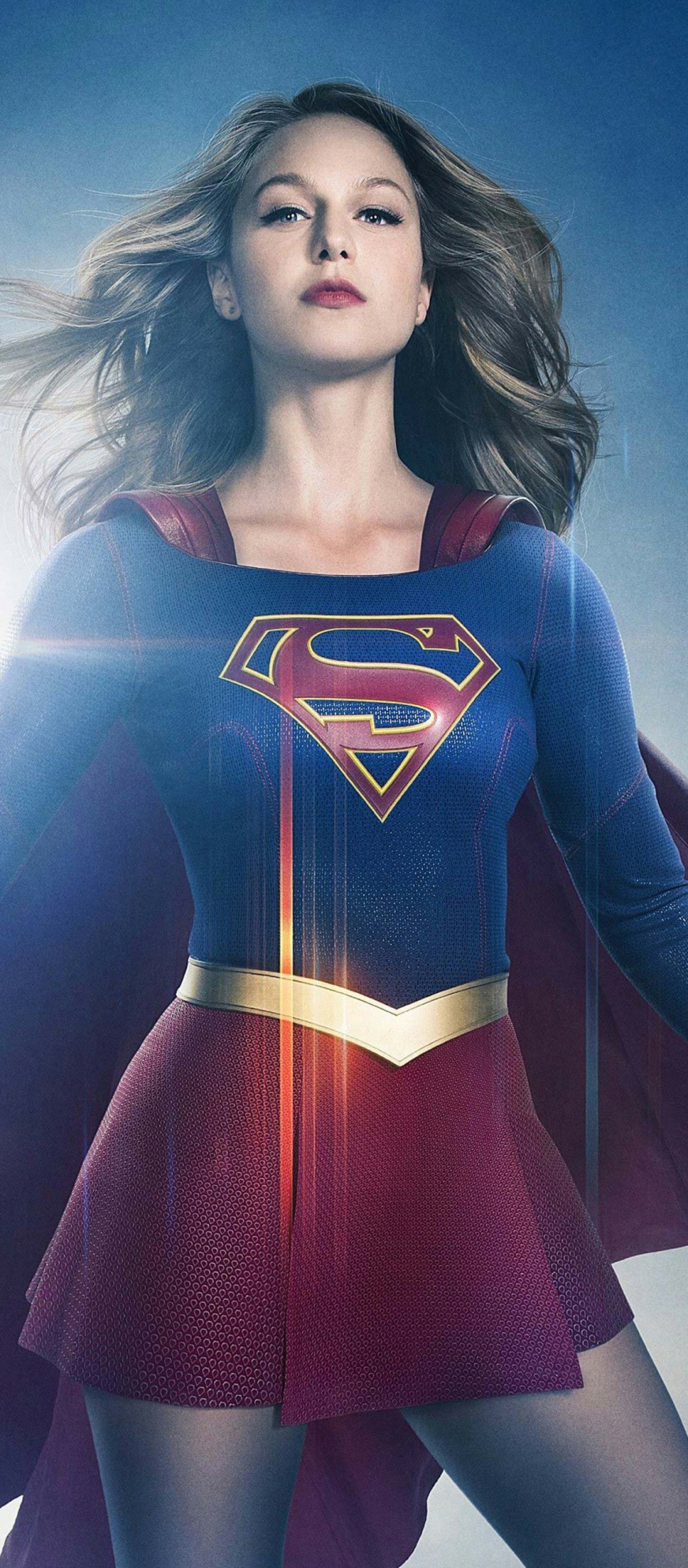 Download mobile wallpaper Superman, Skirt, Tv Show, Dc Comics, Supergirl, Melissa Benoist for free.
