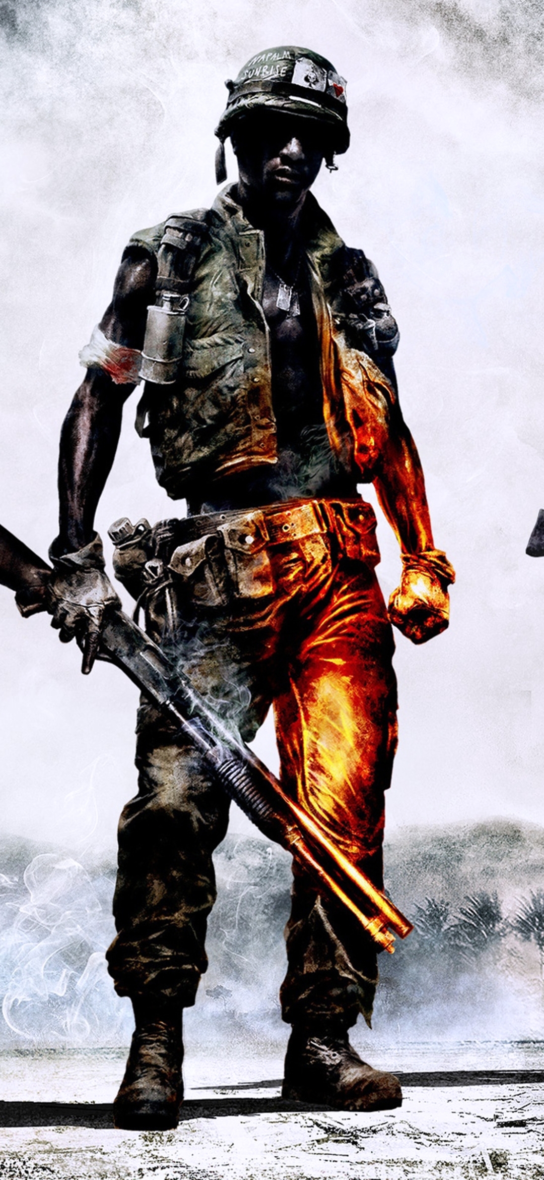 Descarga gratuita de fondo de pantalla para móvil de Campo De Batalla, Militar, Videojuego, Battlefield: Bad Company 2.