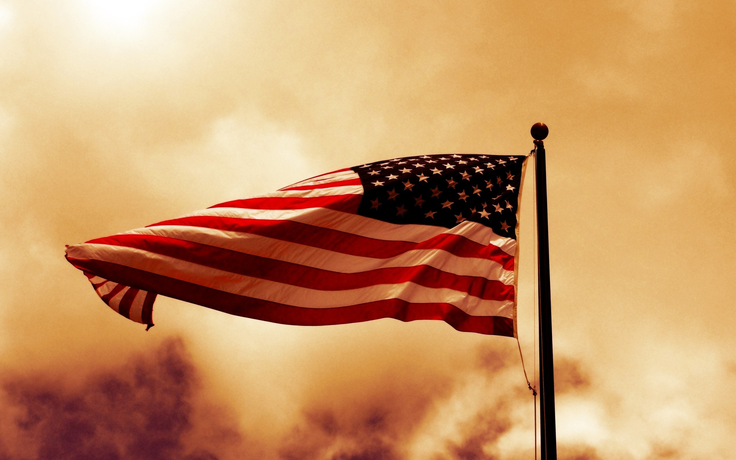 Скачать обои бесплатно Сделано Человеком, Американский Флаг картинка на рабочий стол ПК