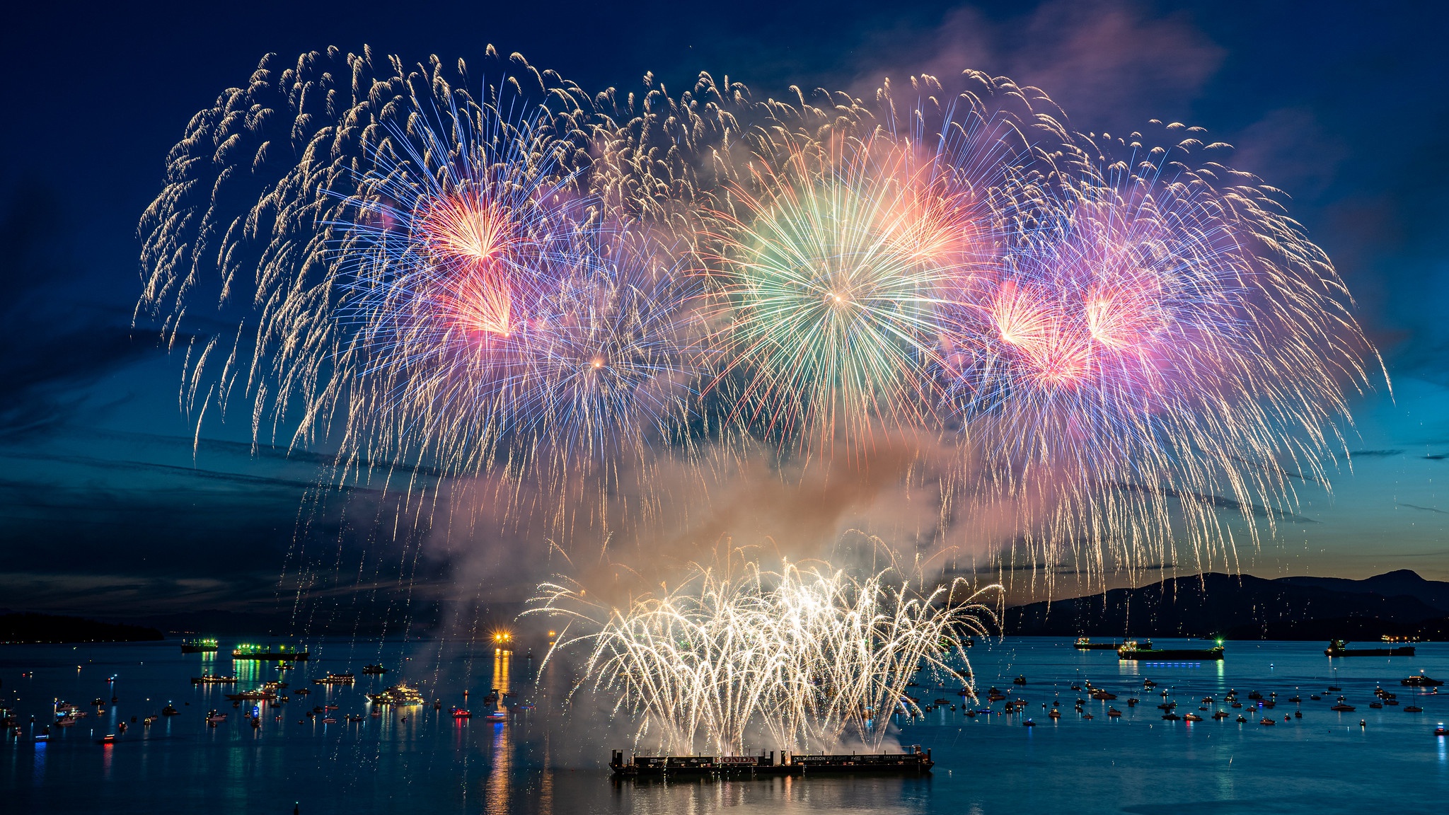 Baixar papel de parede para celular de Noite, Fogos De Artifício, Fotografia gratuito.