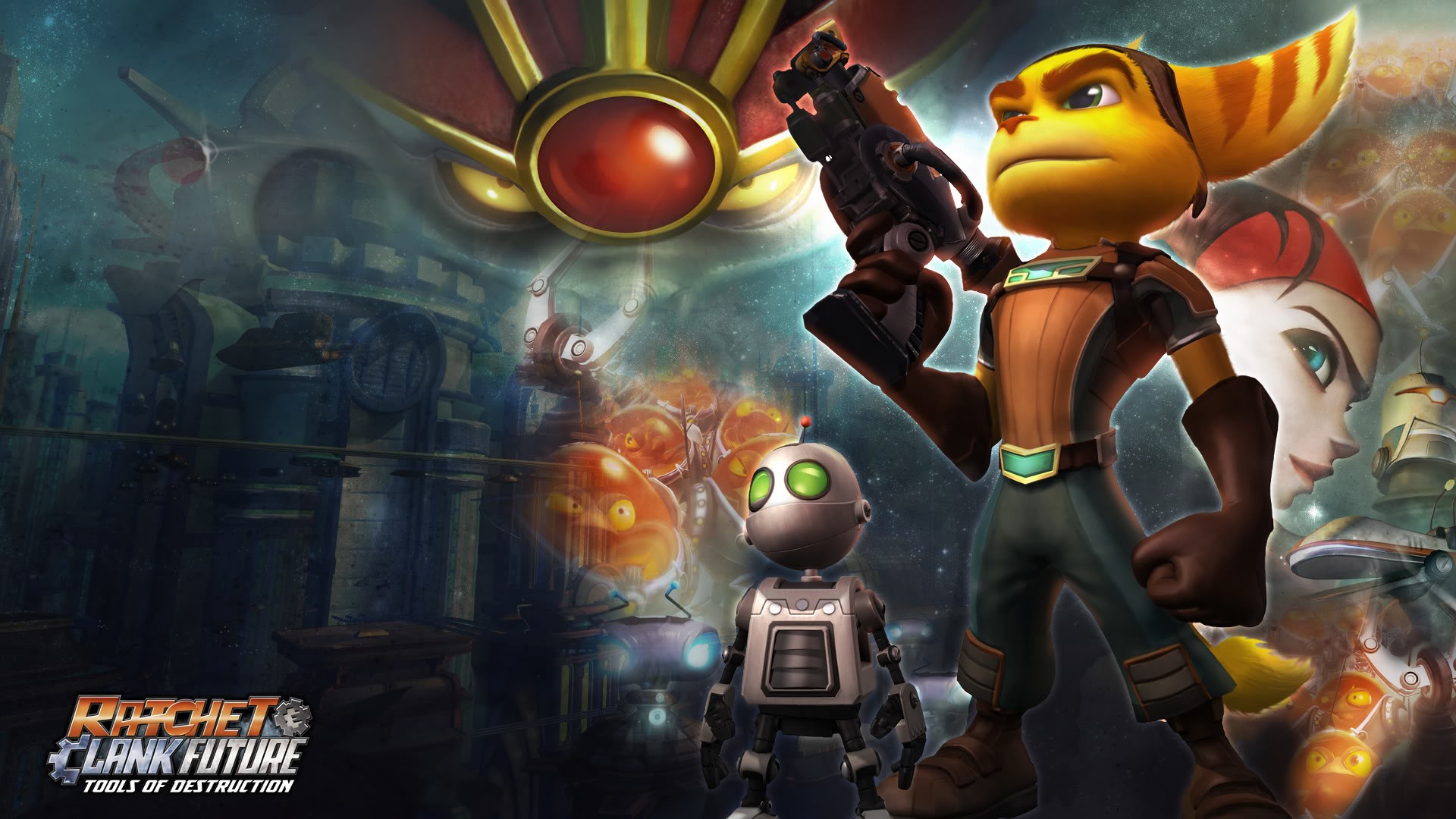Free download wallpaper Video Game, Ratchet & Clank, Ratchet & Clank Future: Tools Of Destruction on your PC desktop