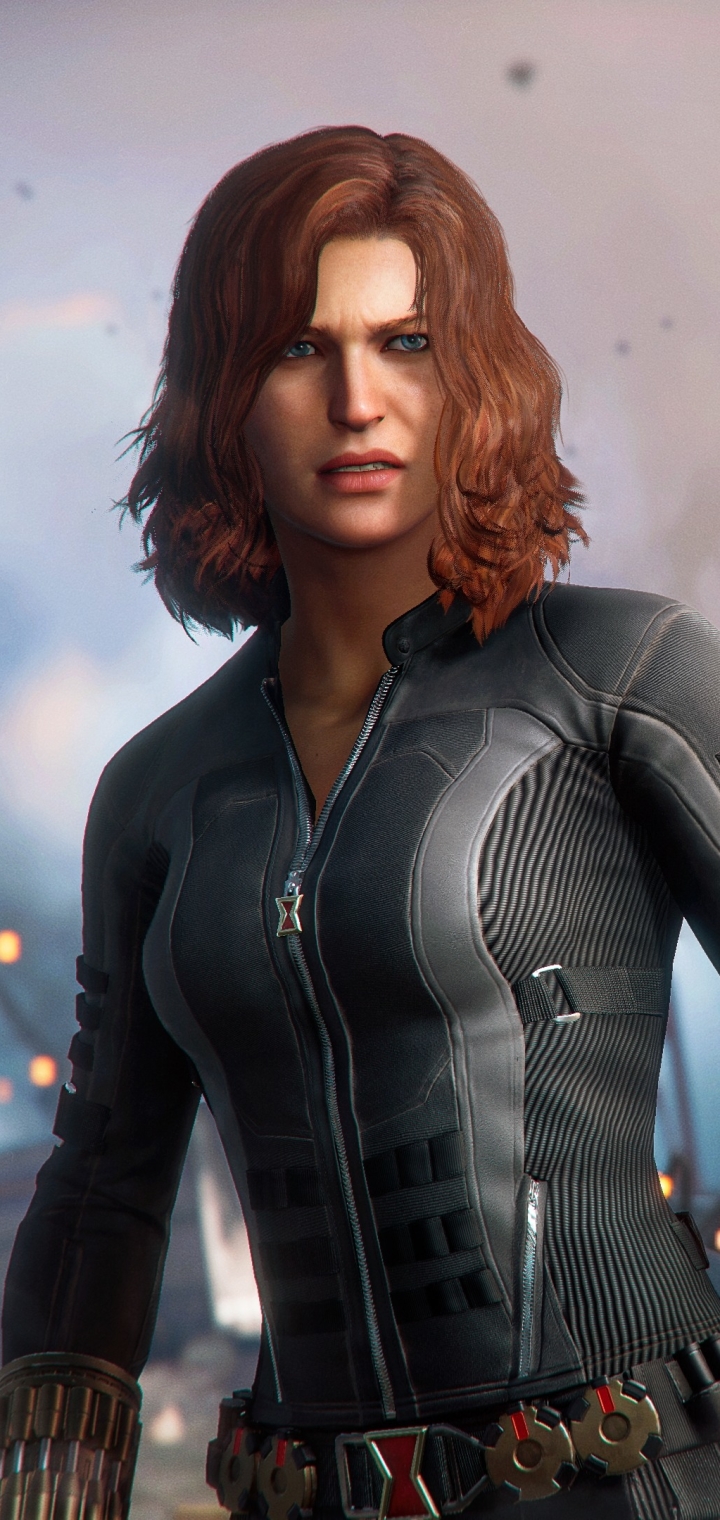 Download mobile wallpaper Video Game, Black Widow, The Avengers, Marvel's Avengers for free.