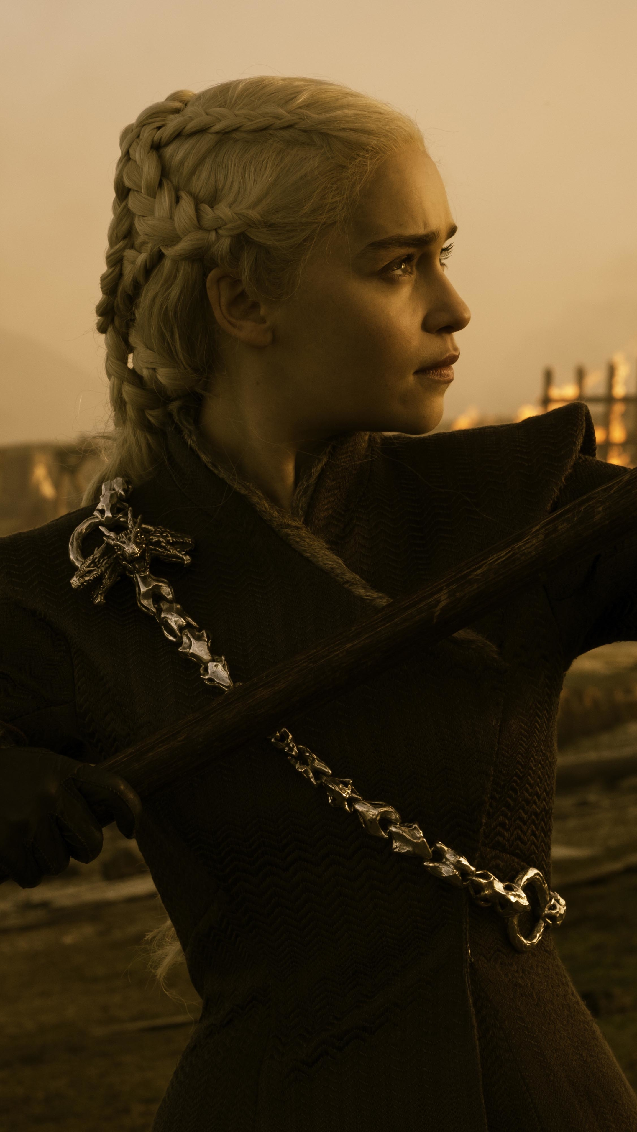 Download mobile wallpaper Game Of Thrones, Tv Show, Daenerys Targaryen, Emilia Clarke for free.