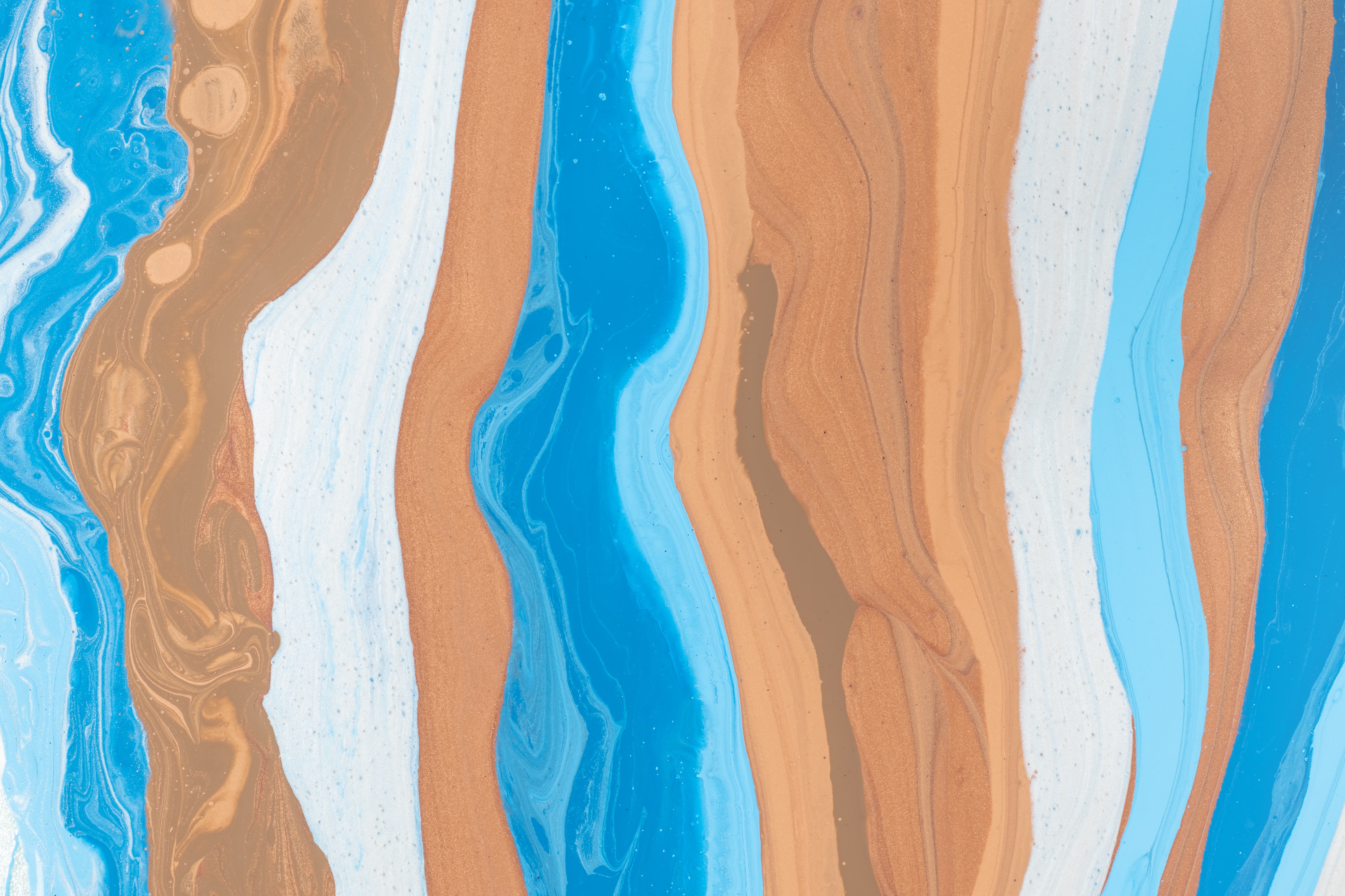 Free download wallpaper Paint, Streaks, Abstract, Divorces, Stripes, Liquid on your PC desktop