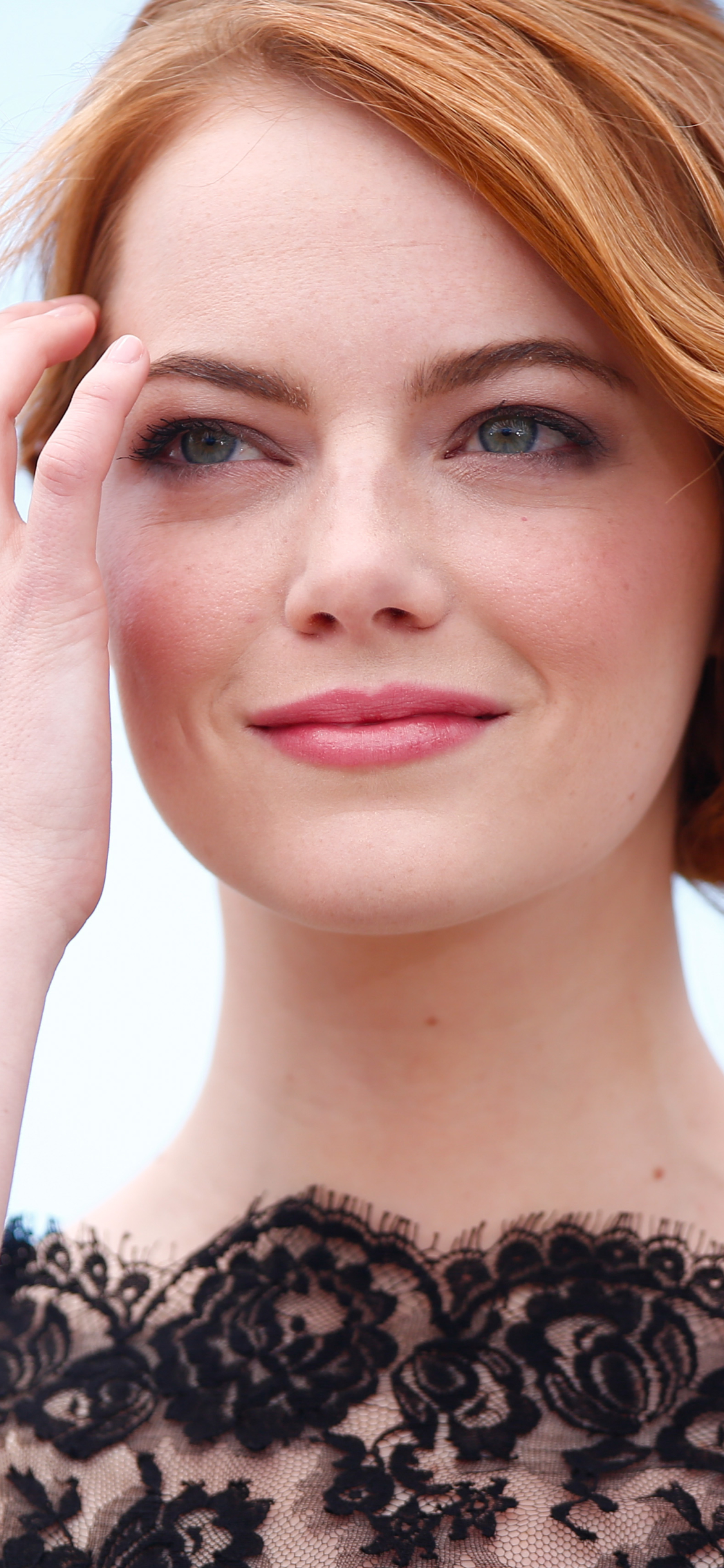 Download mobile wallpaper Emma Stone, Redhead, Blue Eyes, American, Celebrity, Actress for free.