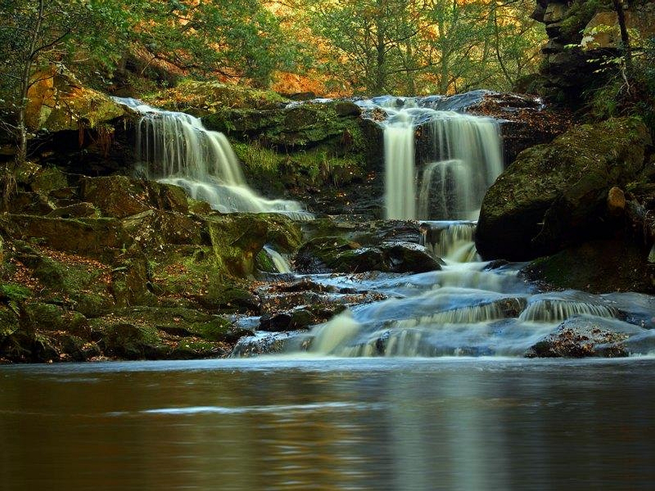 Descarga gratuita de fondo de pantalla para móvil de Cascada, Tierra/naturaleza.