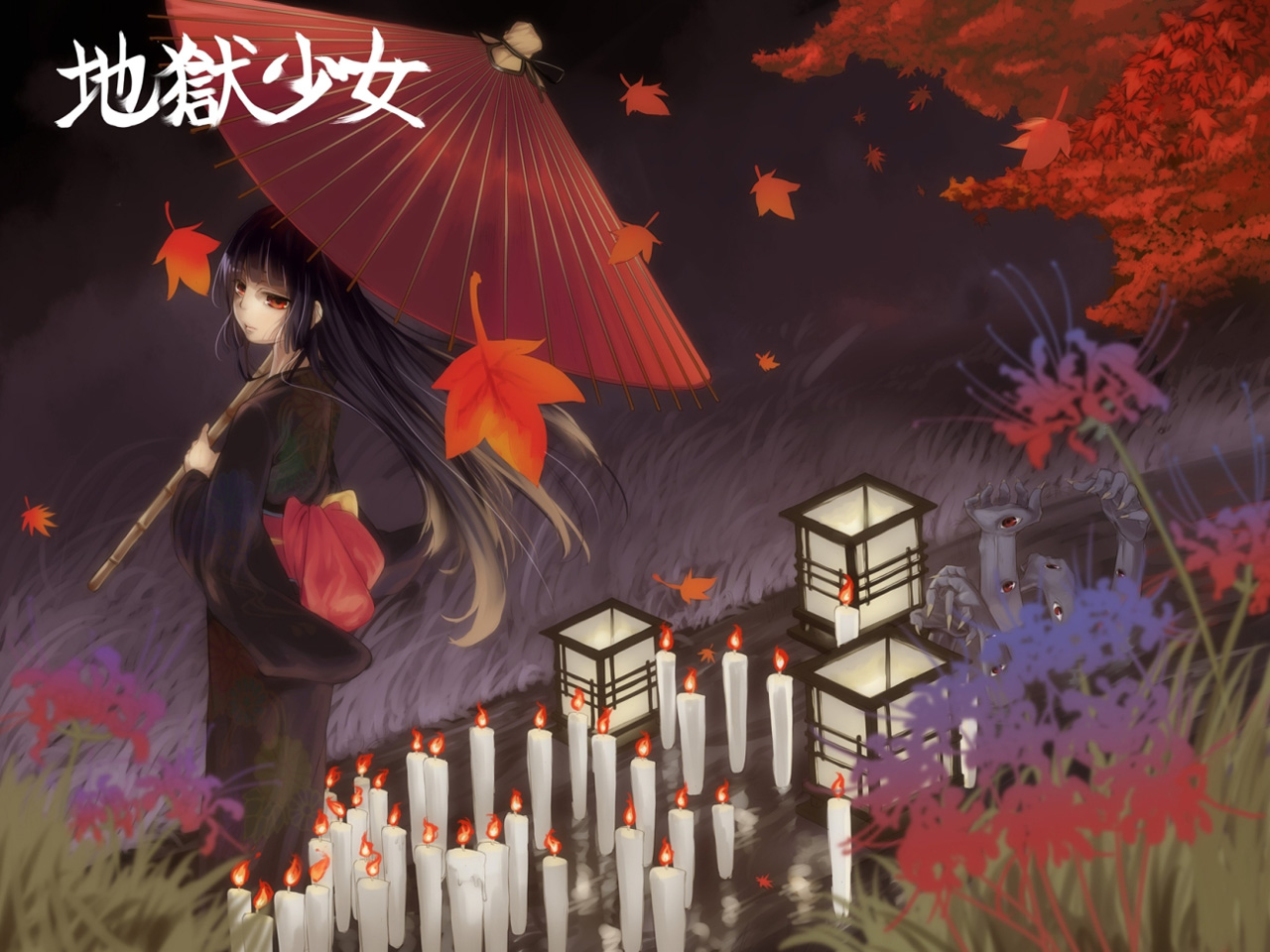 Download mobile wallpaper Anime, Jigoku Shōjo for free.