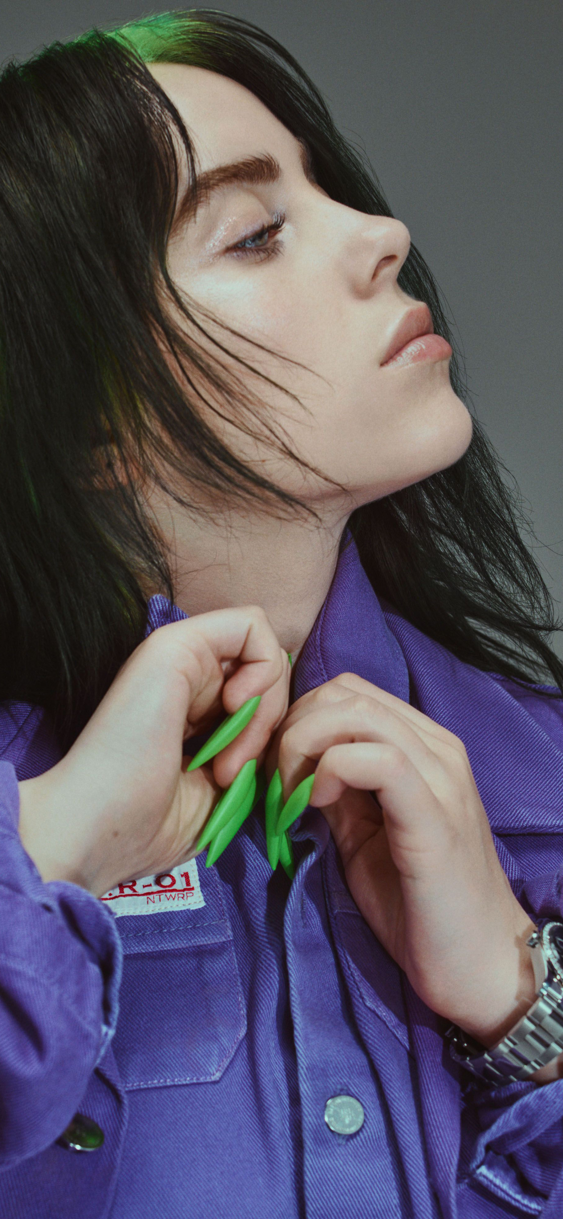 Download mobile wallpaper Music, Singer, American, Billie Eilish for free.