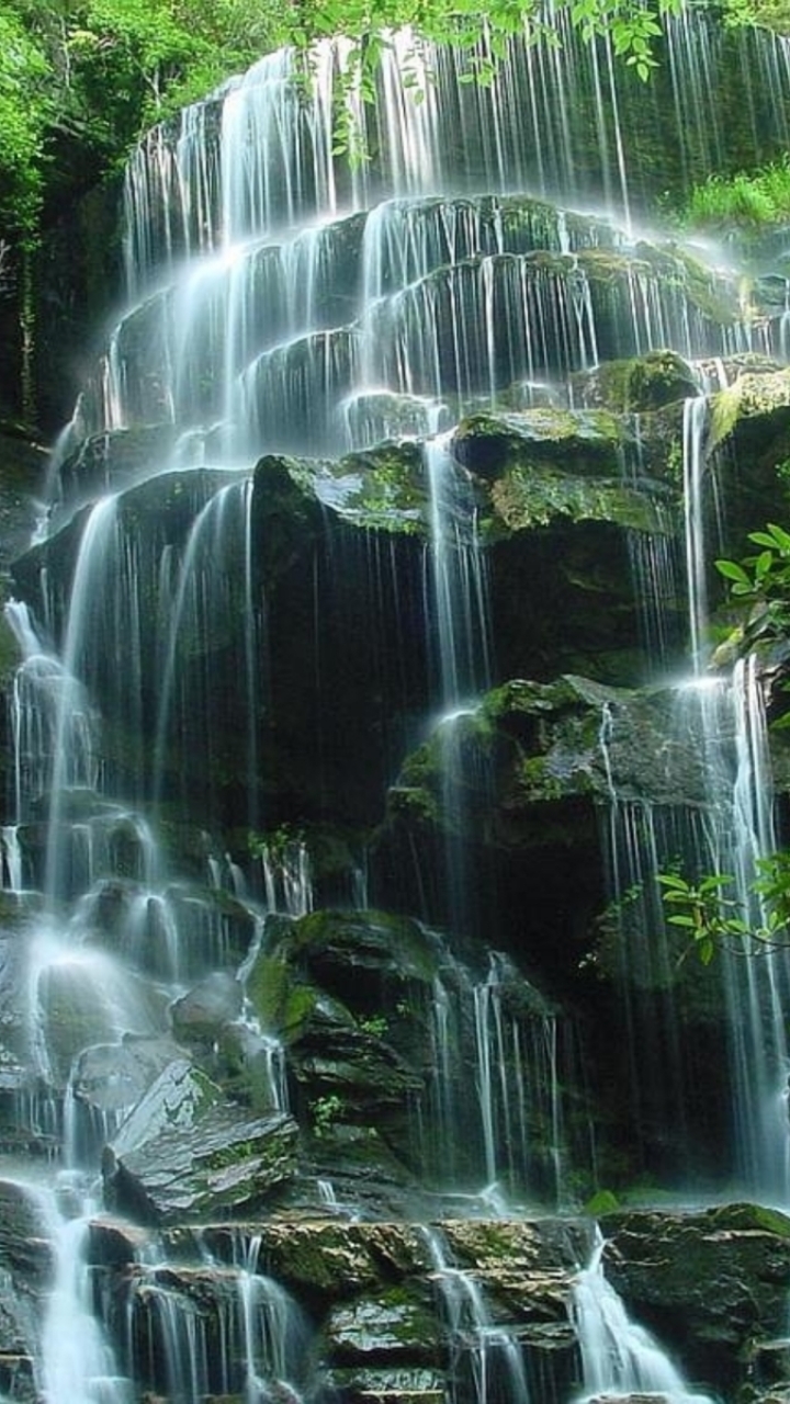 Handy-Wallpaper Wasserfälle, Wasserfall, Erde/natur kostenlos herunterladen.