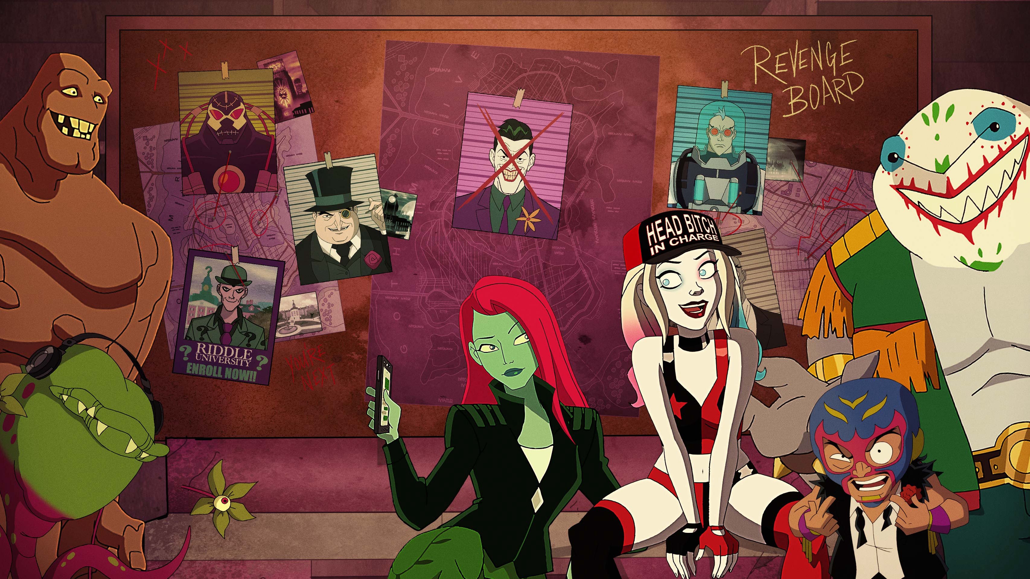 Die besten Harley Quinn (Tv Show)-Hintergründe für den Telefonbildschirm