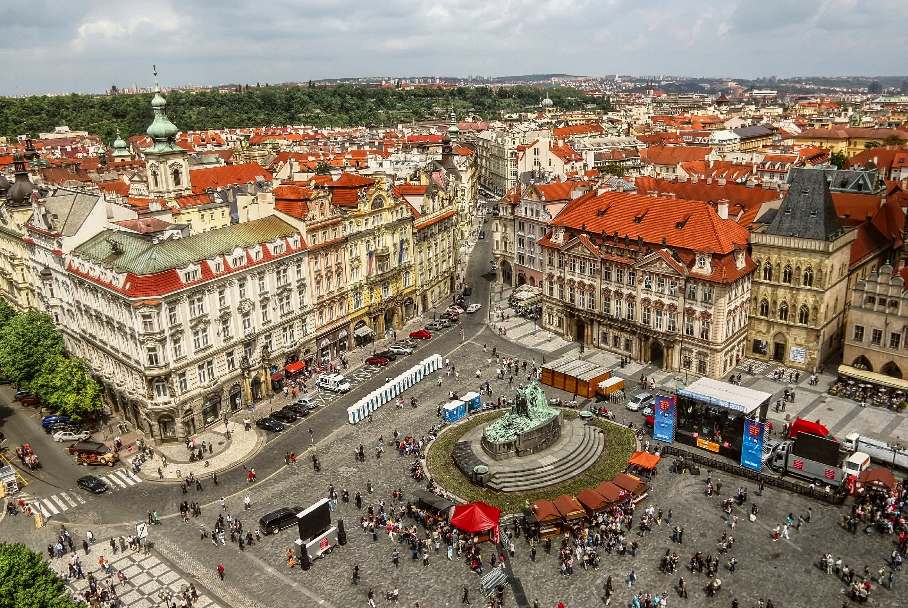 Популярні заставки і фони Прага на комп'ютер