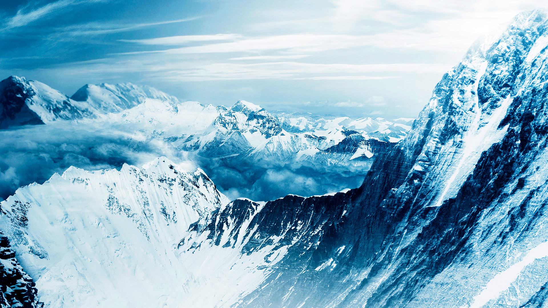Laden Sie Everest HD-Desktop-Hintergründe herunter