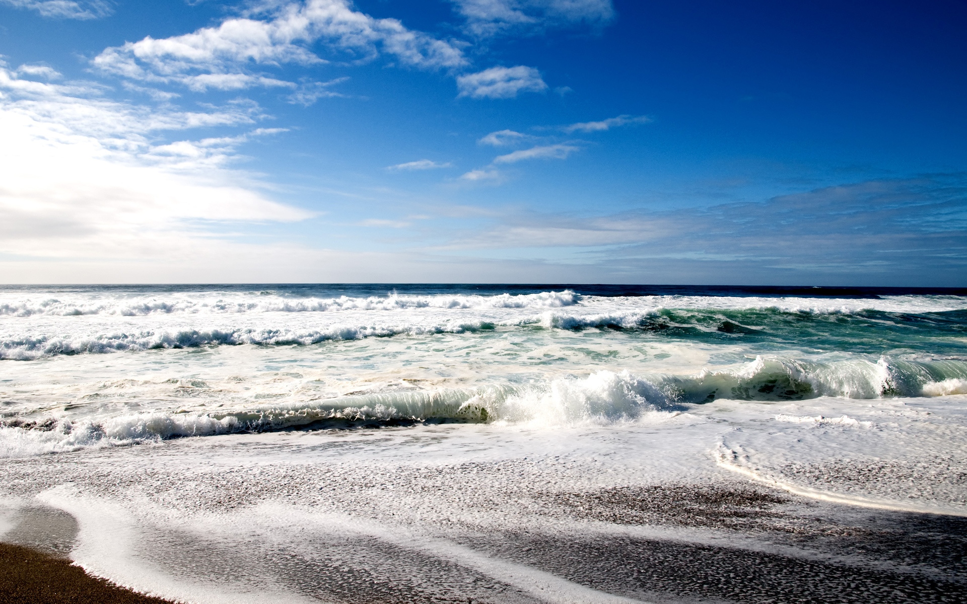 Скачать картинку Волна, Море, Пляж, Океан, Земля/природа в телефон бесплатно.
