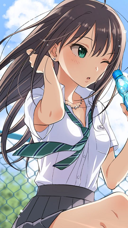 Download mobile wallpaper Rin Shibuya, The Idolm@ster Cinderella Girls, The Idolm@ster, Anime for free.
