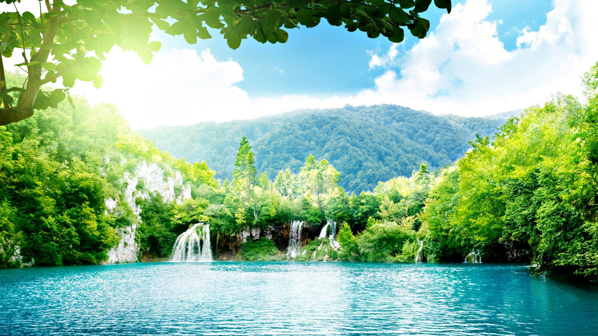 Free download wallpaper Waterfall, Earth on your PC desktop