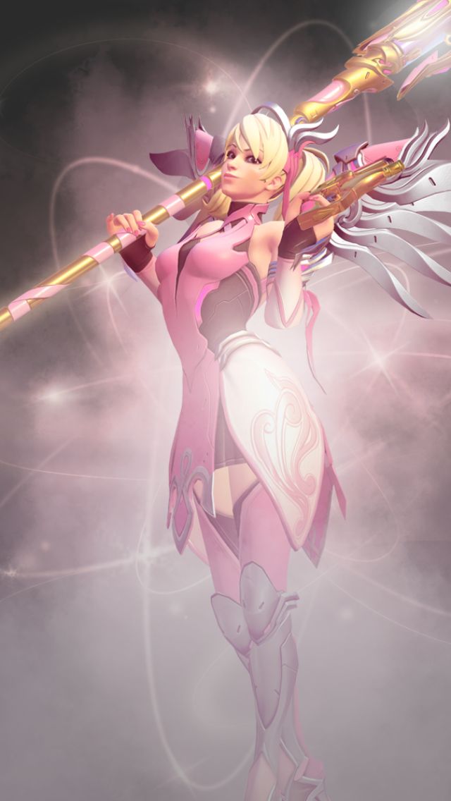 Download mobile wallpaper Overwatch, Video Game, Mercy (Overwatch) for free.