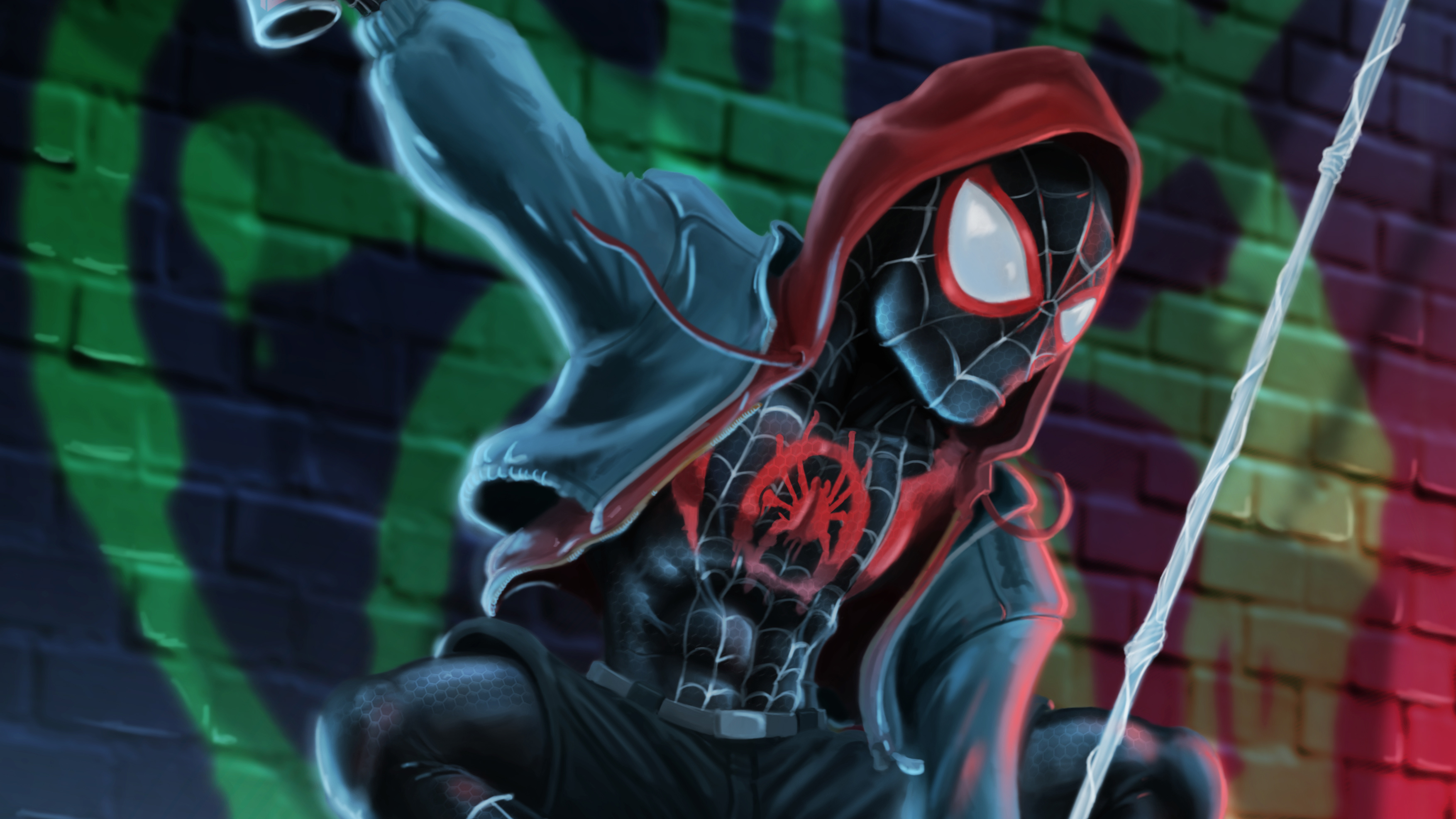 Laden Sie Spider Man: In Den Spider Vers HD-Desktop-Hintergründe herunter