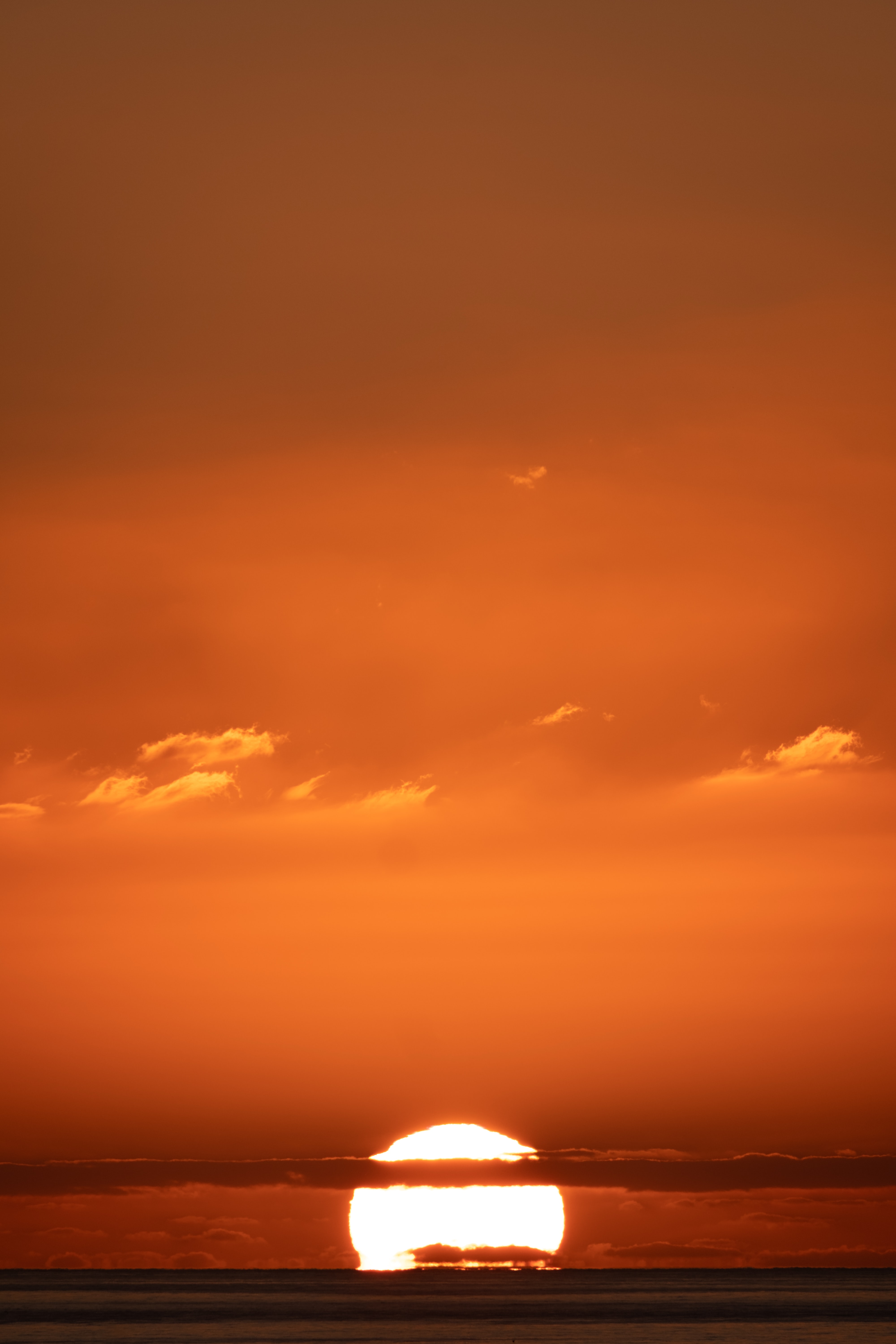Download mobile wallpaper Clouds, Sky, Sunset, Sun, Nature for free.