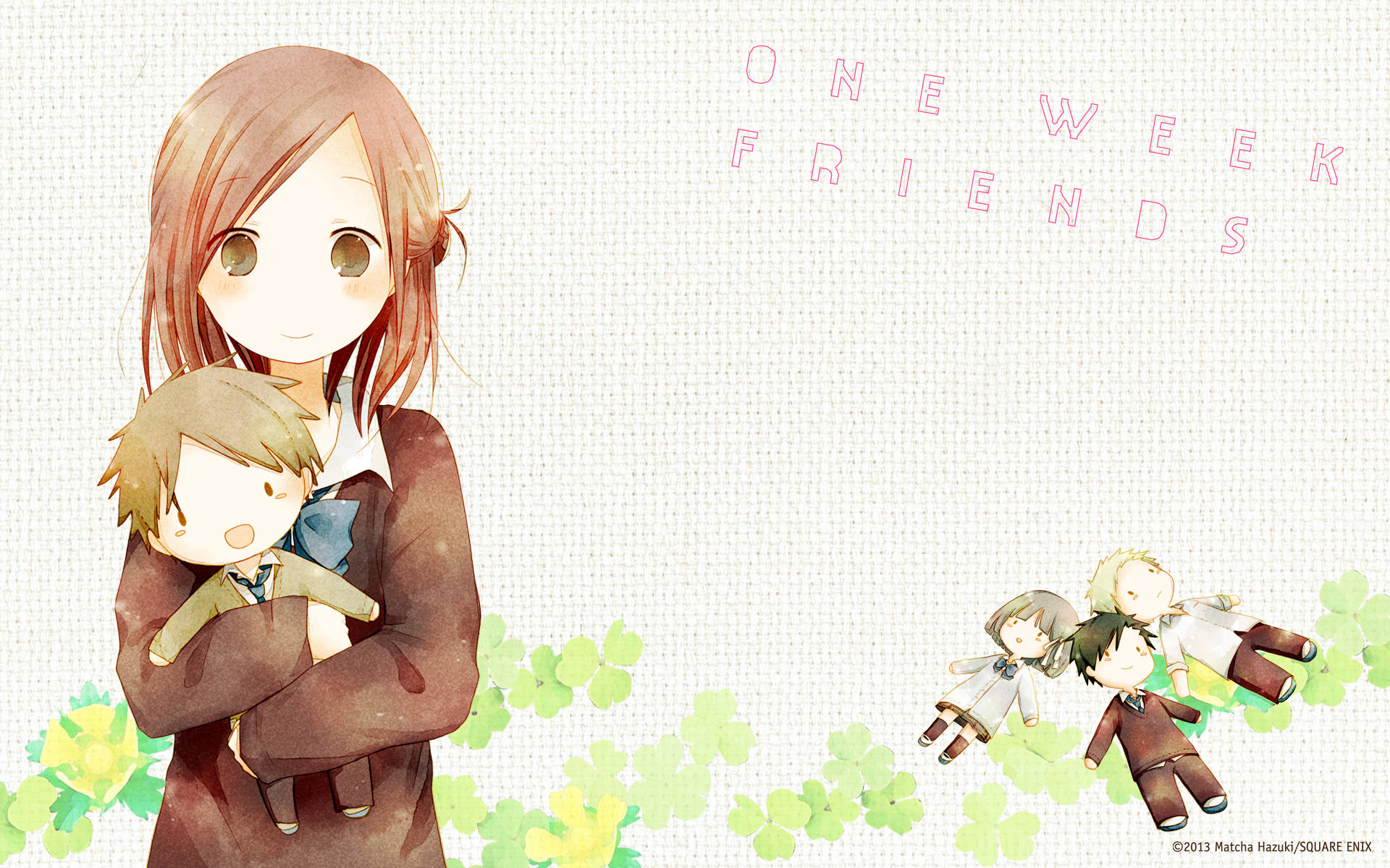 Laden Sie Isshuukan Freunde HD-Desktop-Hintergründe herunter