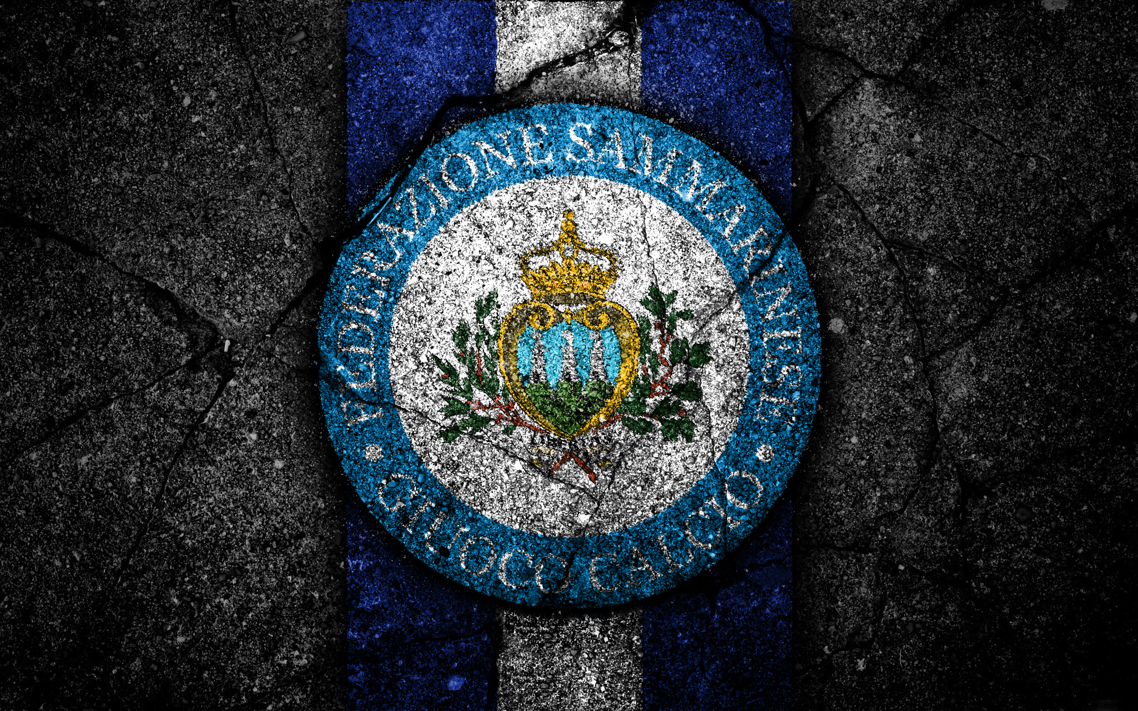 451718 Hintergrundbilder und Fußballnationalmannschaft Von San Marino Bilder auf dem Desktop. Laden Sie  Bildschirmschoner kostenlos auf den PC herunter