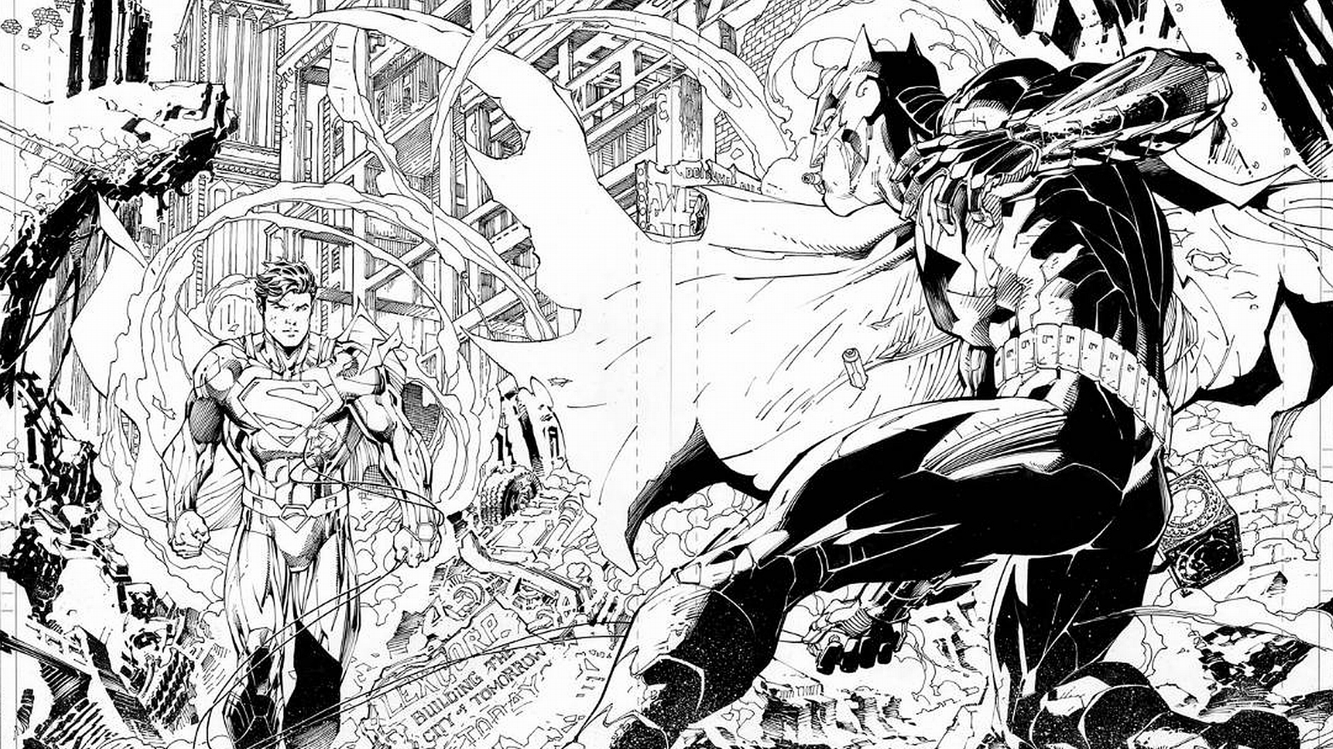 Baixar papel de parede para celular de Liga Da Justiça, Super Homen, Homem Morcego, História Em Quadrinhos, Dc Comics gratuito.