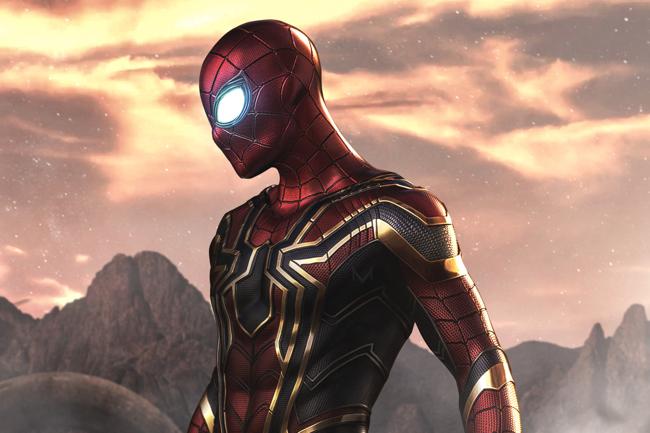 Free download wallpaper Spider Man, Movie, The Avengers, Iron Spider, Avengers: Infinity War on your PC desktop