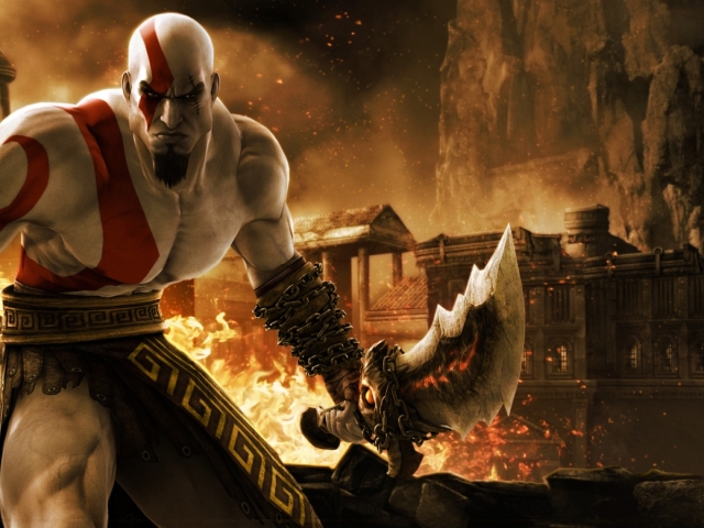 Téléchargez des papiers peints mobile God Of War, Jeux Vidéo, Kratos (Dieu De La Guerre) gratuitement.