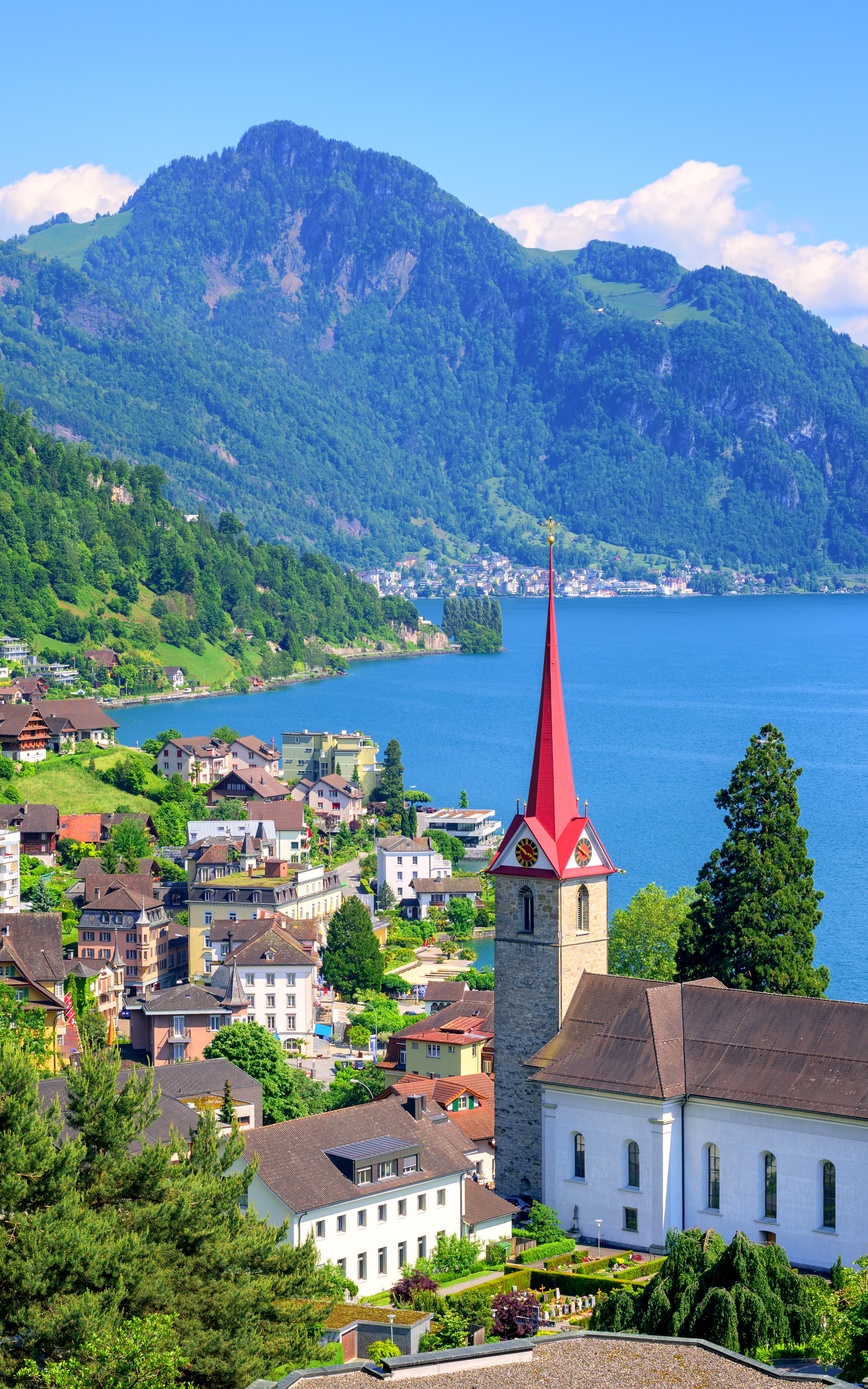 1173235 télécharger le fond d'écran construction humaine, luzerne, suisse, montagne, ville, lac, les villes - économiseurs d'écran et images gratuitement