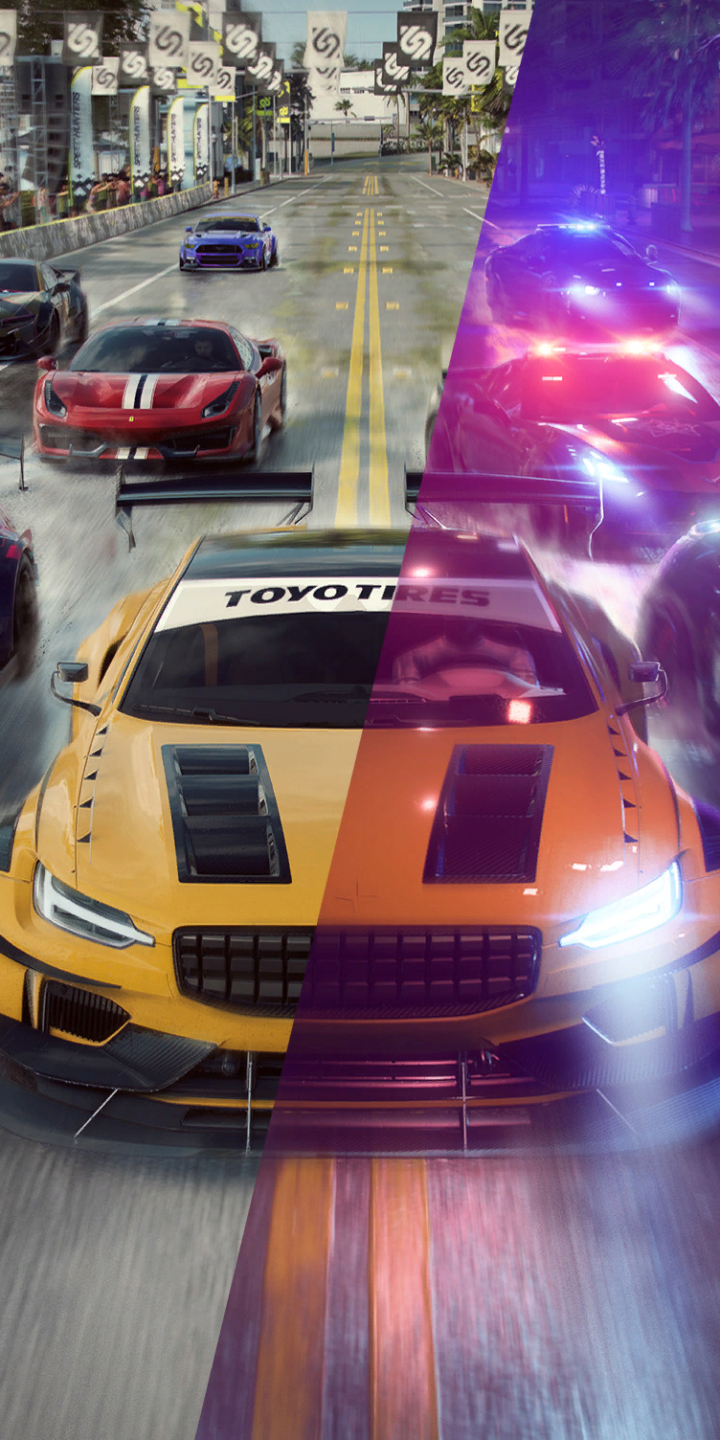 Download mobile wallpaper Need For Speed, Race Car, Racing, Video Game, Need For Speed Heat for free.