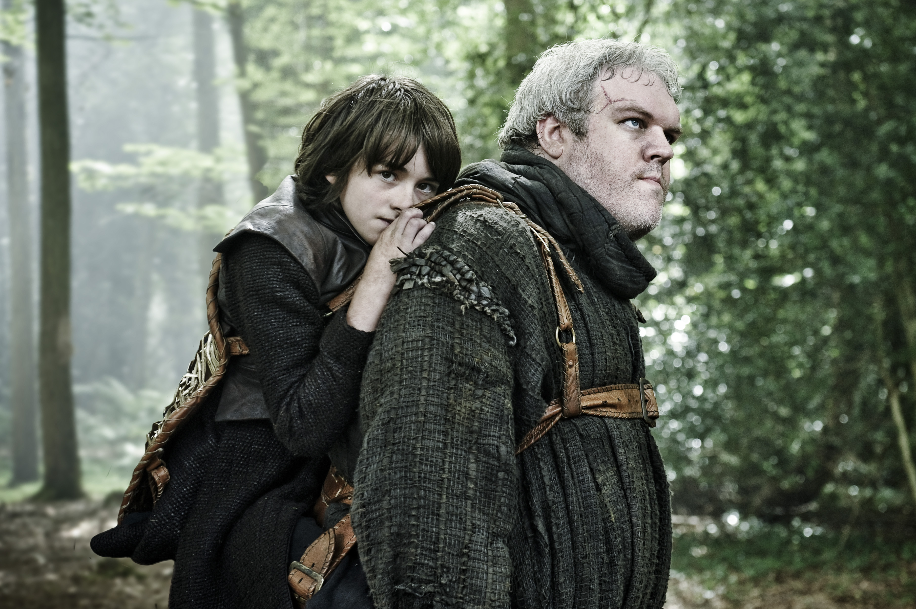 Download mobile wallpaper Game Of Thrones, Tv Show, Bran Stark, Isaac Hempstead Wright, Hodor (Game Of Thrones) for free.