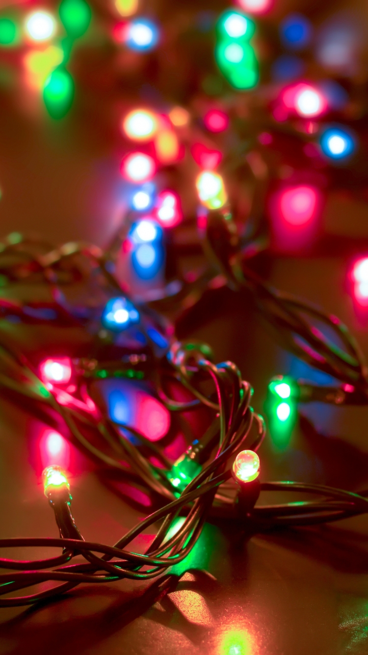 Download mobile wallpaper Light, Christmas, Holiday, Decoration, Christmas Lights for free.