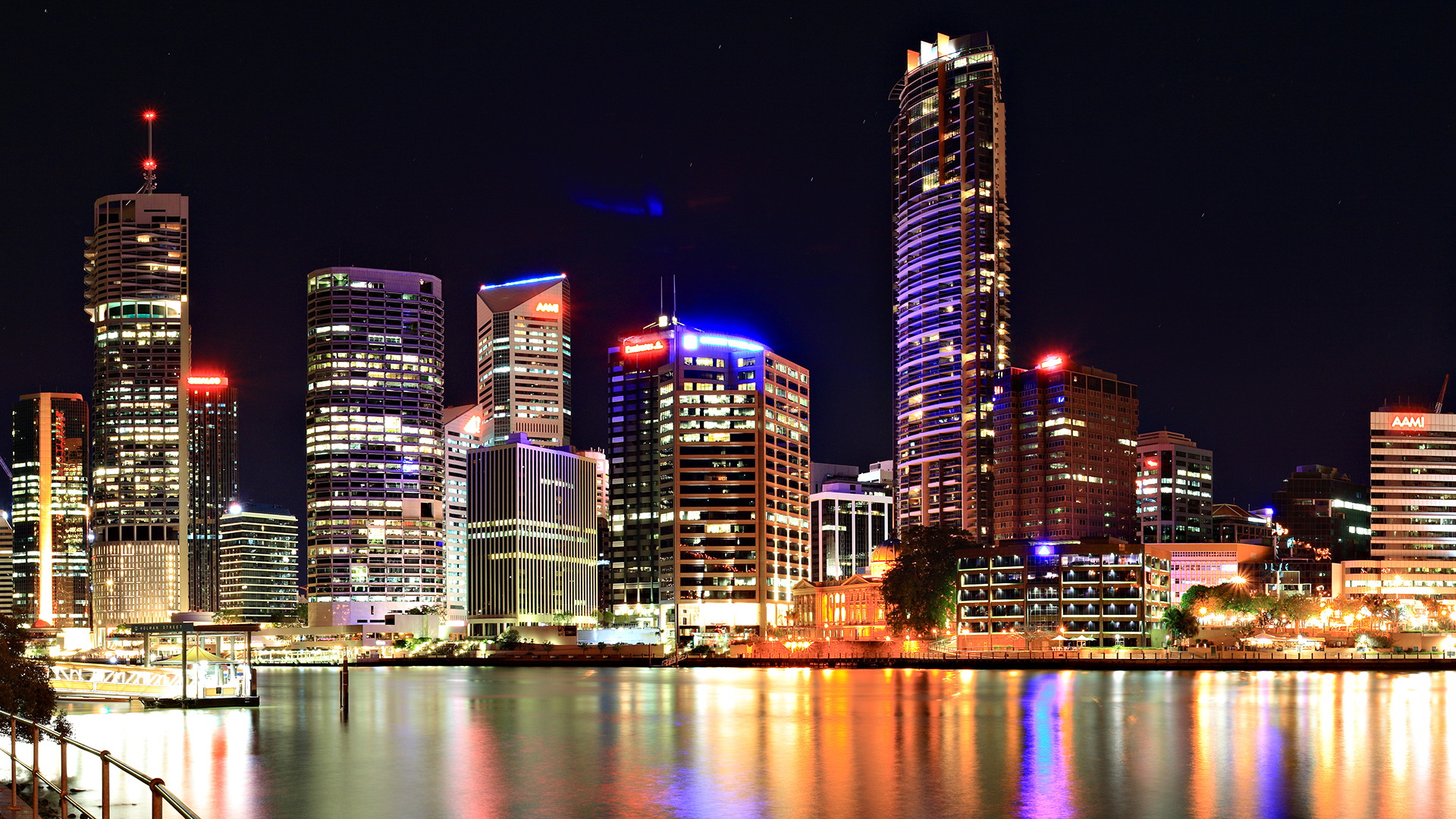 Laden Sie das Städte, Australien, Brisbane, Menschengemacht-Bild kostenlos auf Ihren PC-Desktop herunter