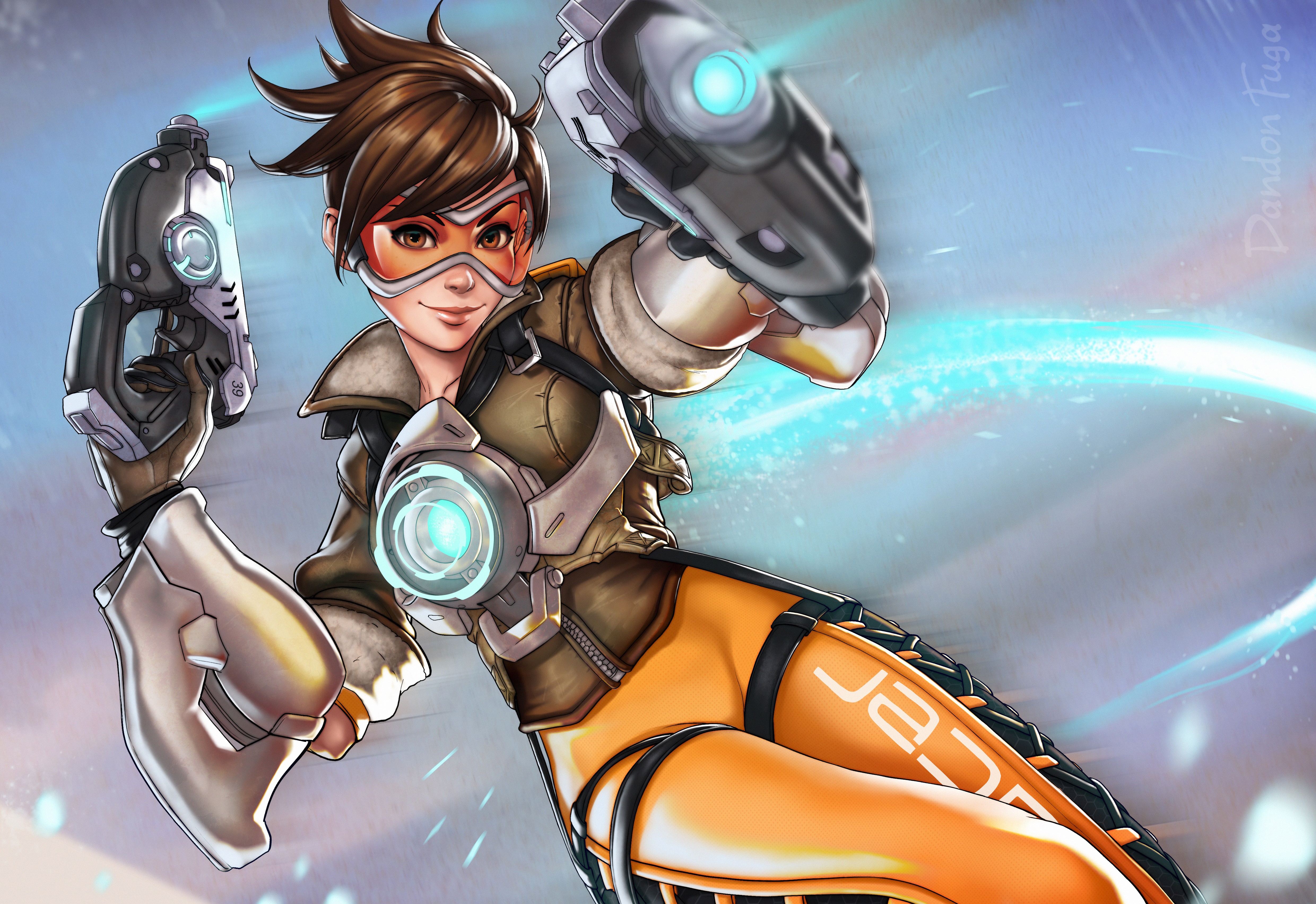 Download mobile wallpaper Overwatch, Video Game, Tracer (Overwatch) for free.