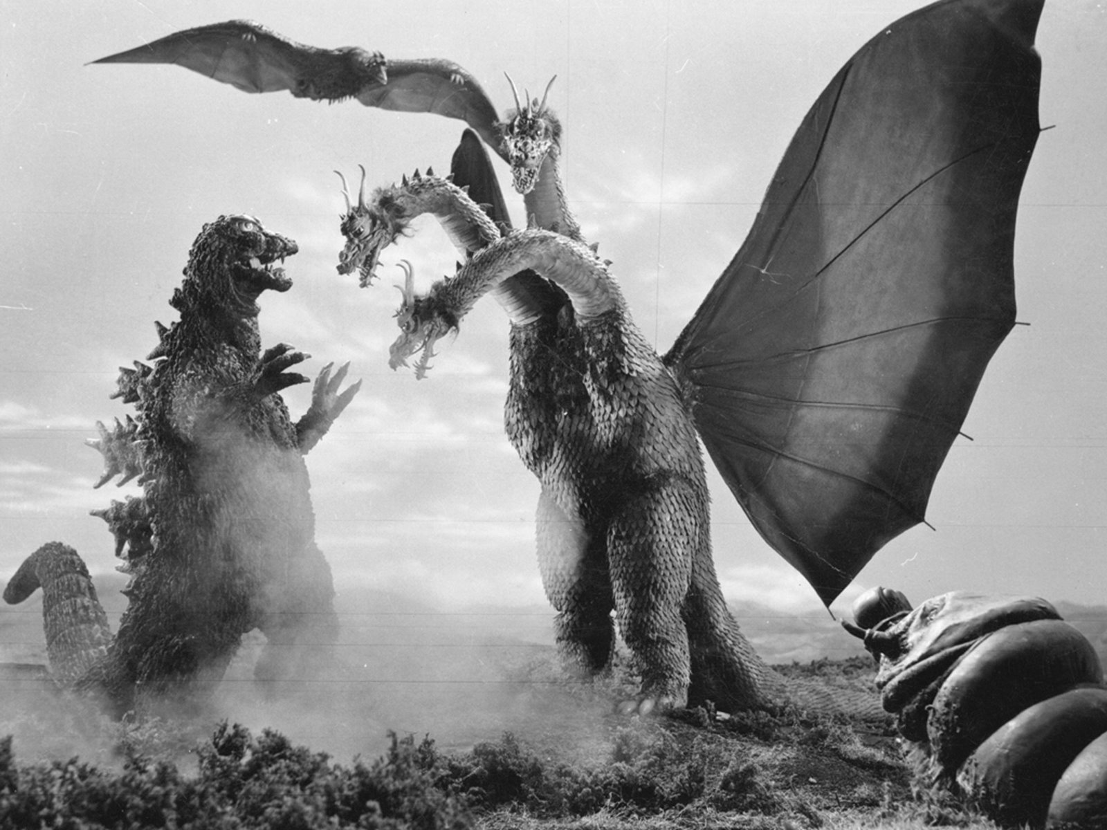 Descargar fondos de escritorio de Godzilla Contra Ghidorah El Dragón De Tres Cabezas HD