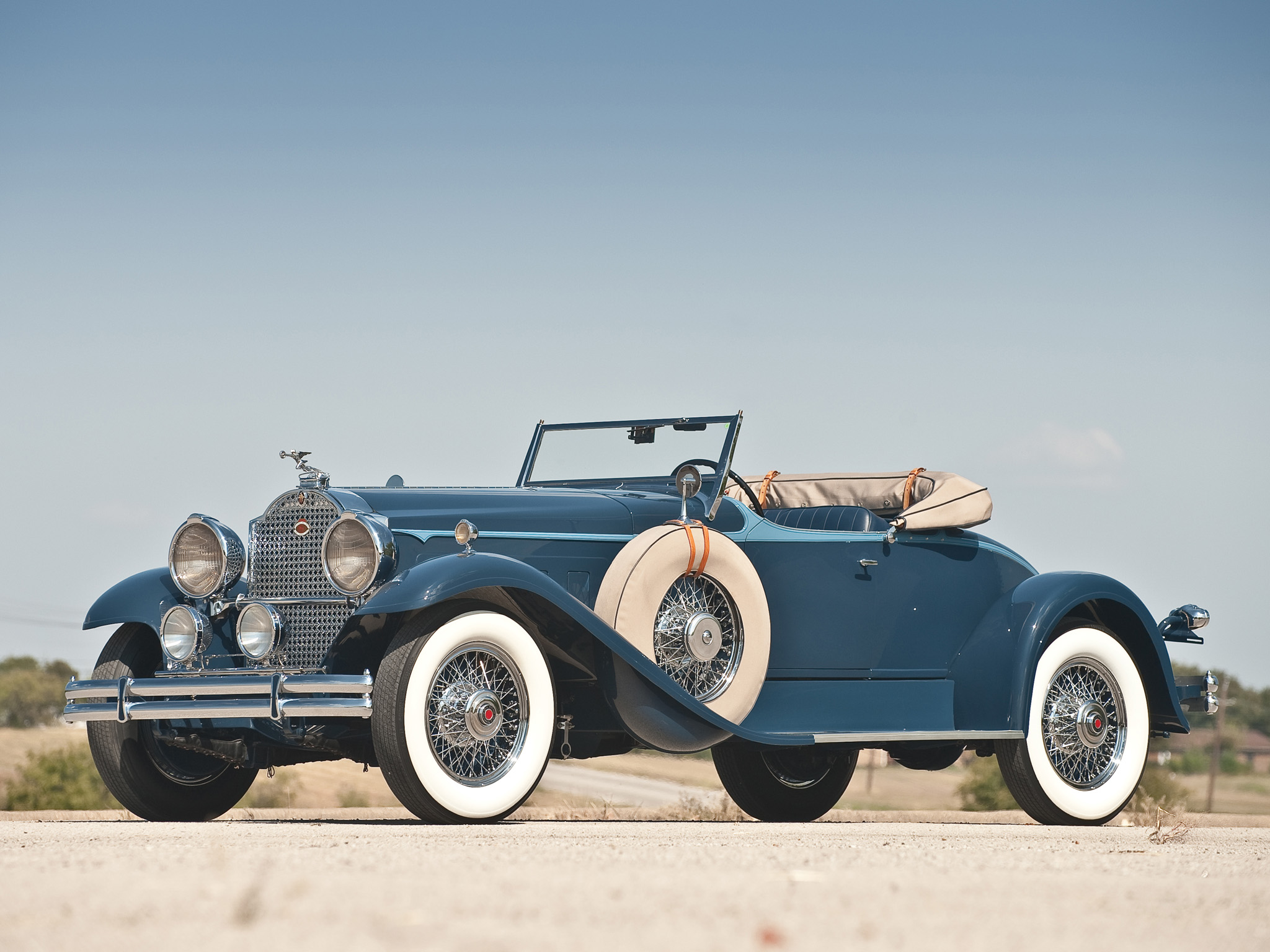 Melhores papéis de parede de Packard Speedster Eight Boattail Roadster 1930 para tela do telefone