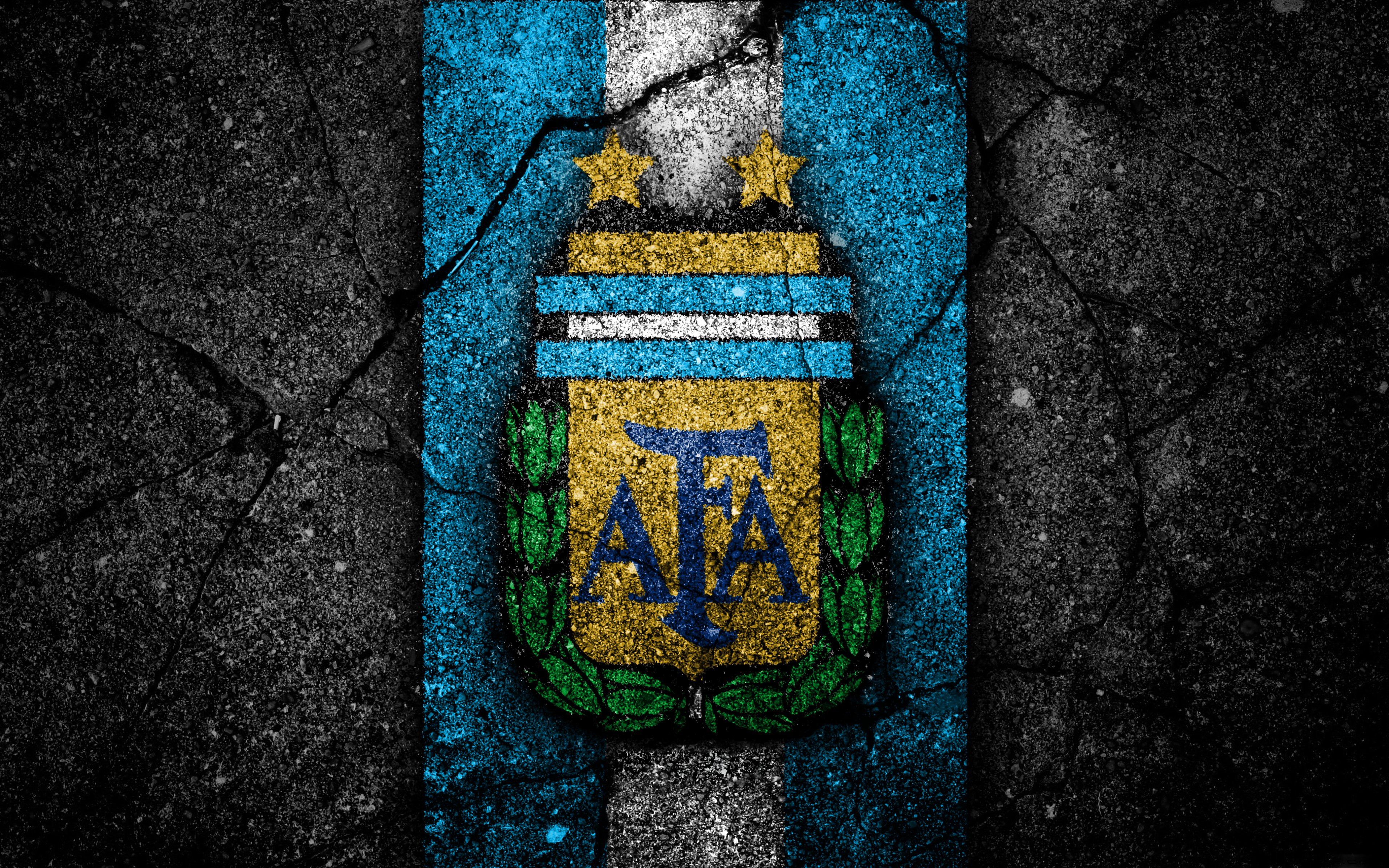 451466 Hintergrundbild herunterladen sport, argentinische fußballnationalmannschaft, argentinien, emblem, logo, fußball - Bildschirmschoner und Bilder kostenlos